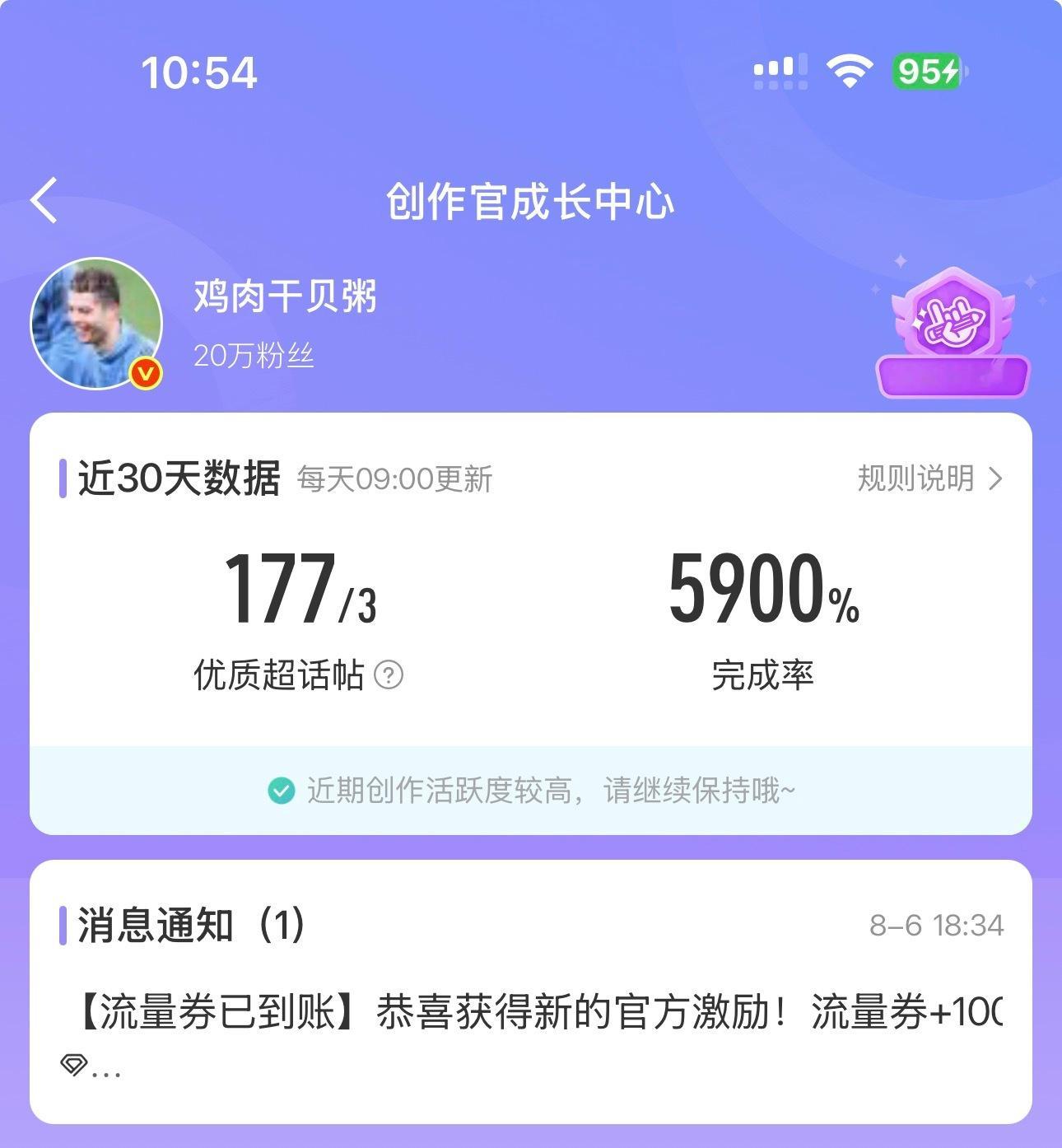 也不知道发啥了就完成率5900%了这我都有点莫名其妙[泪奔] ​​​