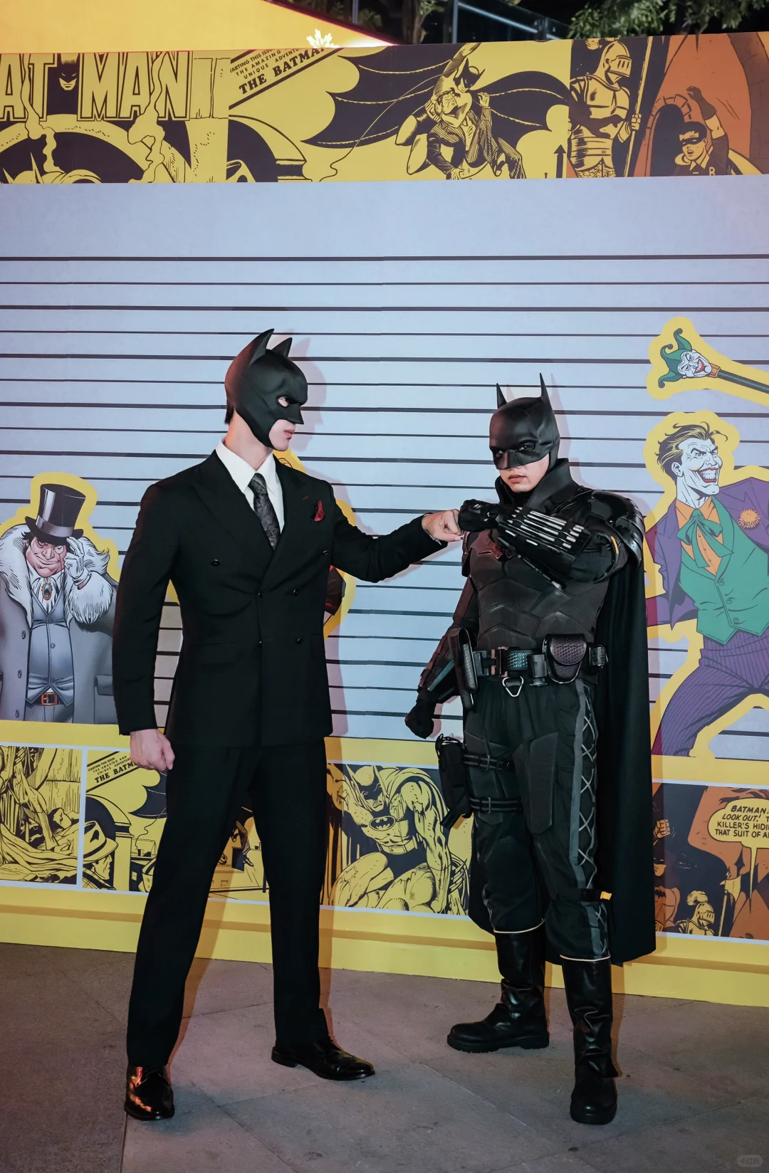 我们蝙蝠侠家族来了