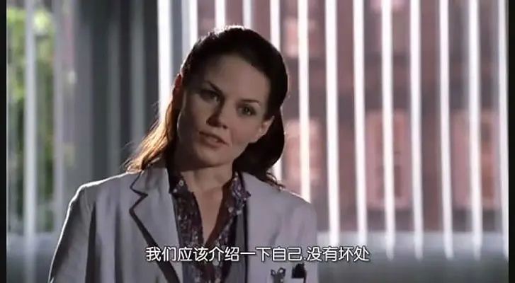 2004年，詹妮弗·莫里森在Ann Donahue《豪斯医生》中的一幕。她在剧中