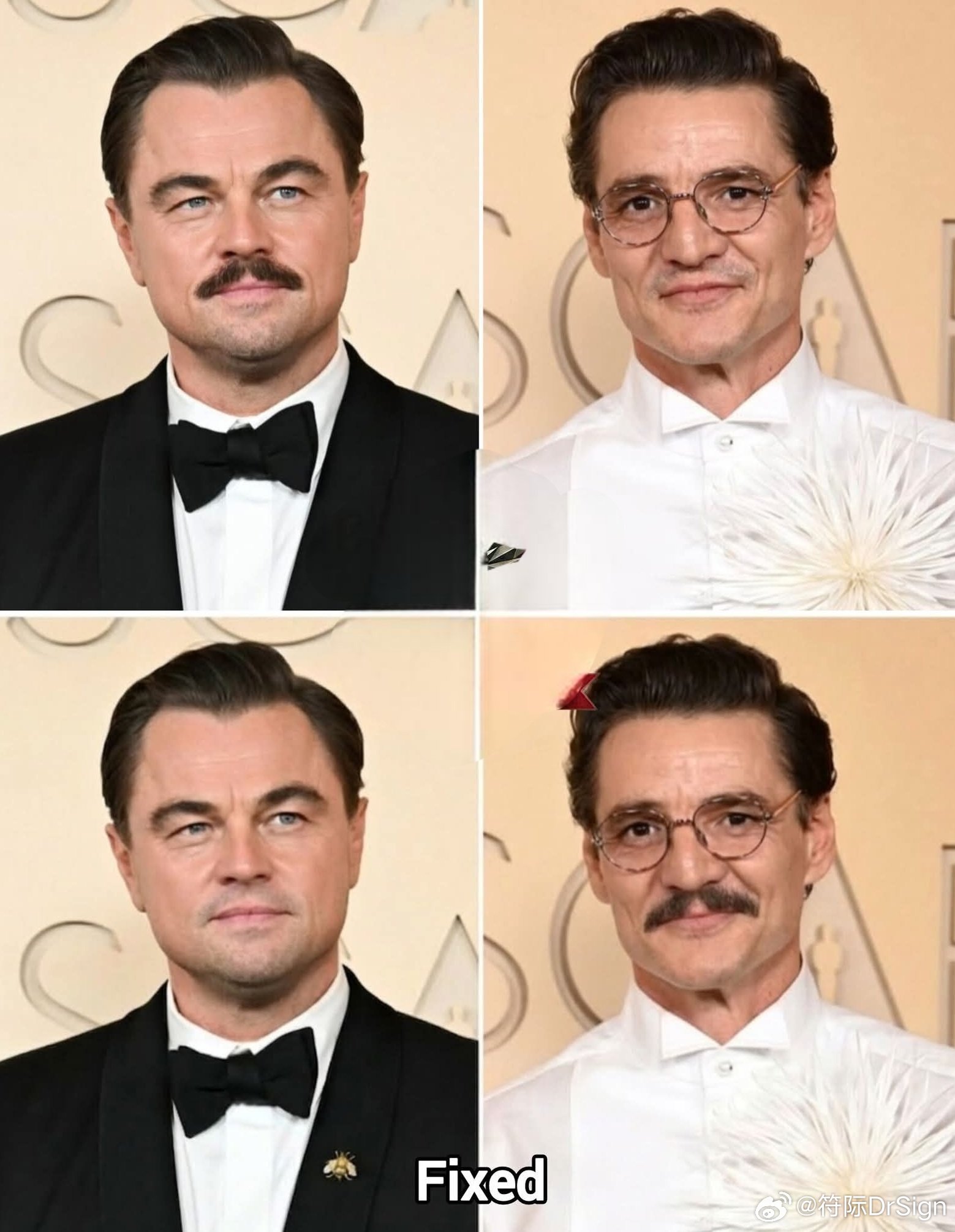 小李子和佩爹胡子互换一下，感觉就对了春节档马上有戏