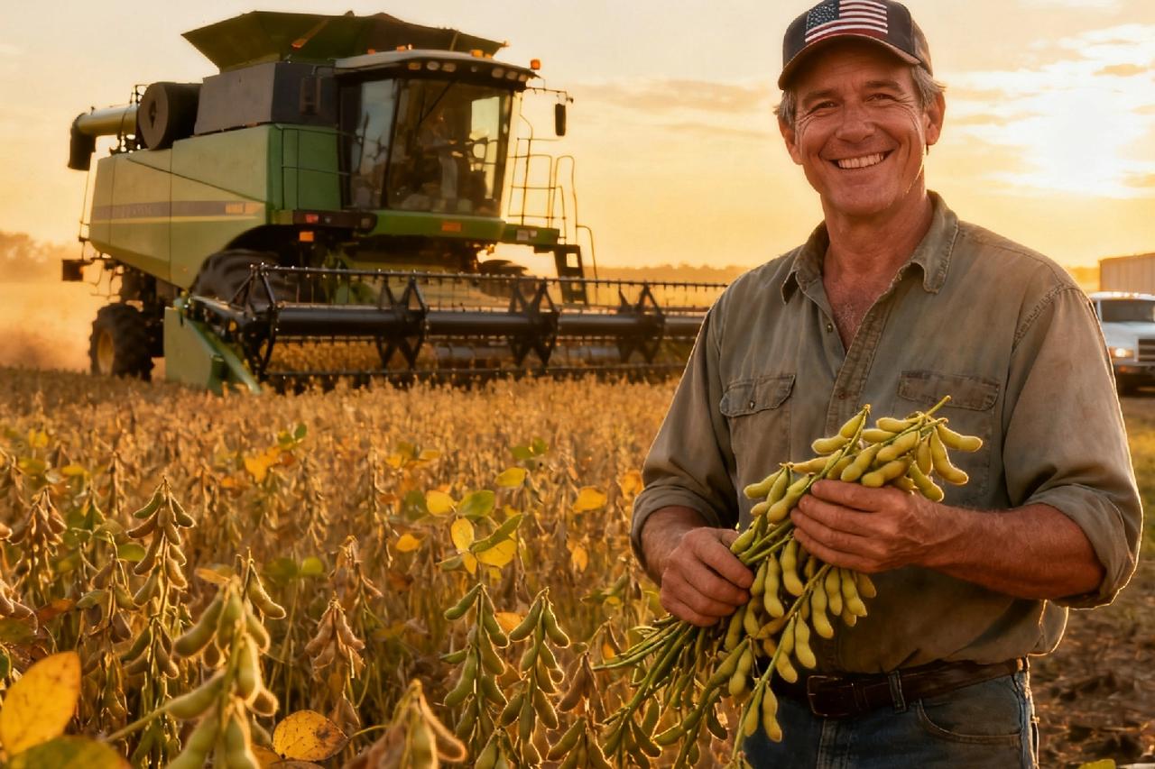 突发！中美贸易破冰！三艘货轮直扑美国，数月来首批大豆高粱将运往中国
 
11月2