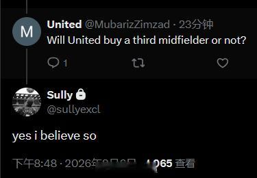 Sully答球迷问几则1.我们对巴萨的贝尔纳尔有任何兴趣么答：我们的球探观察他和