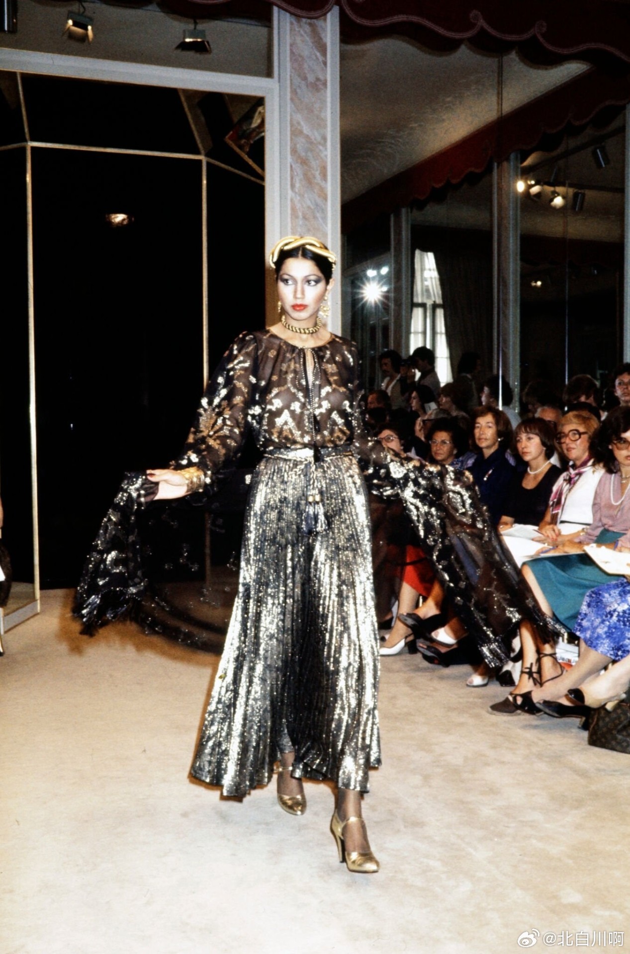 vintagerunway Yves Saint Laurent  Fall 1