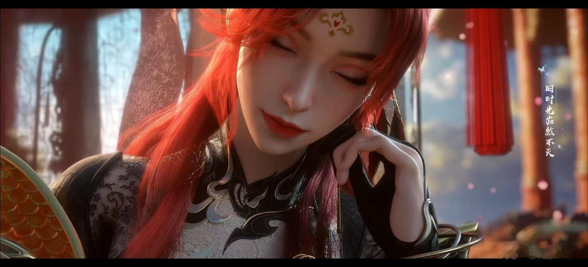 当国漫玩转内娱的红毯从屏幕里的角色走红毯，每个国漫角色的高定都融入了角色元素，细