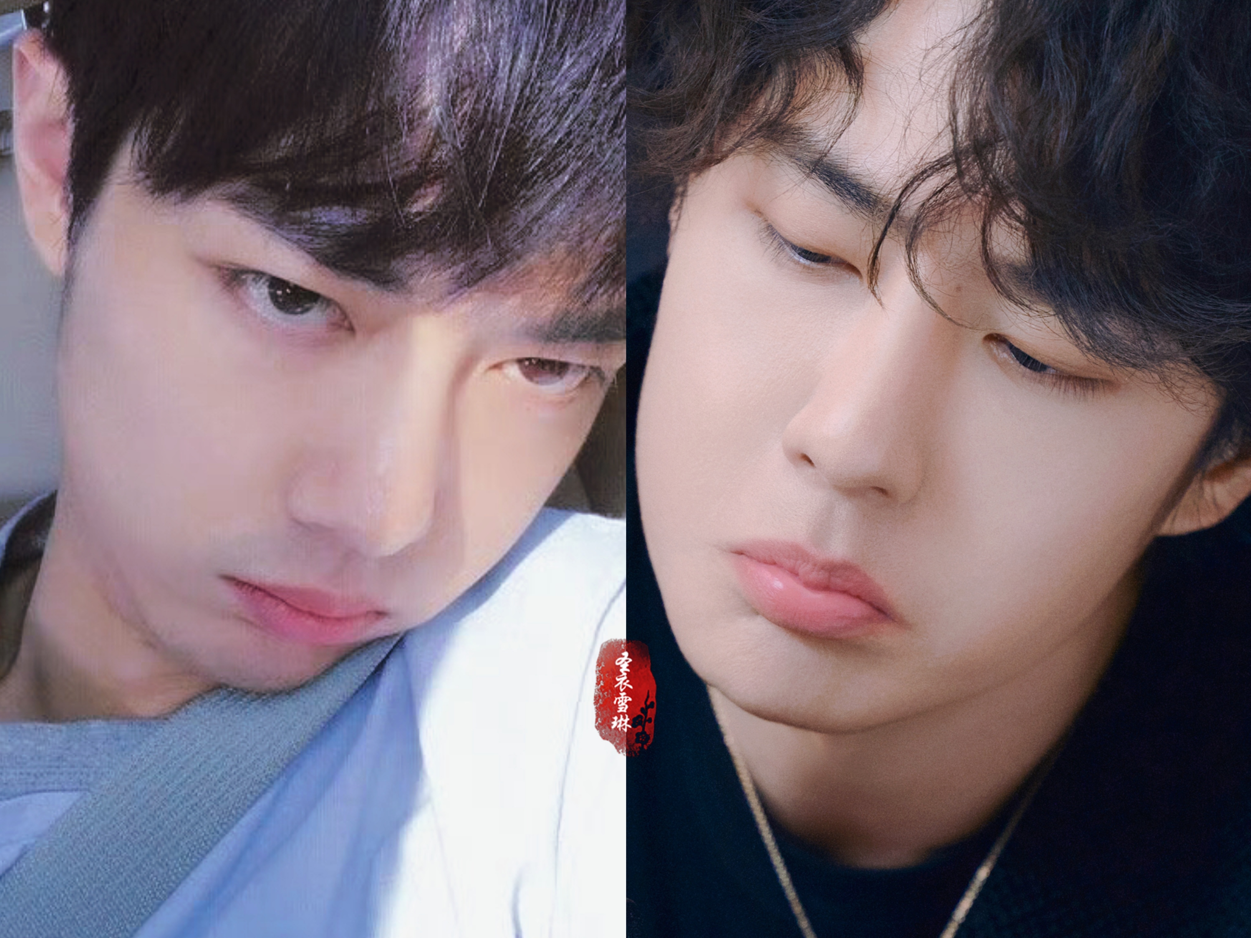 博君一肖 一博又学他家lp，好萌哦嘟嘟嘴👄 