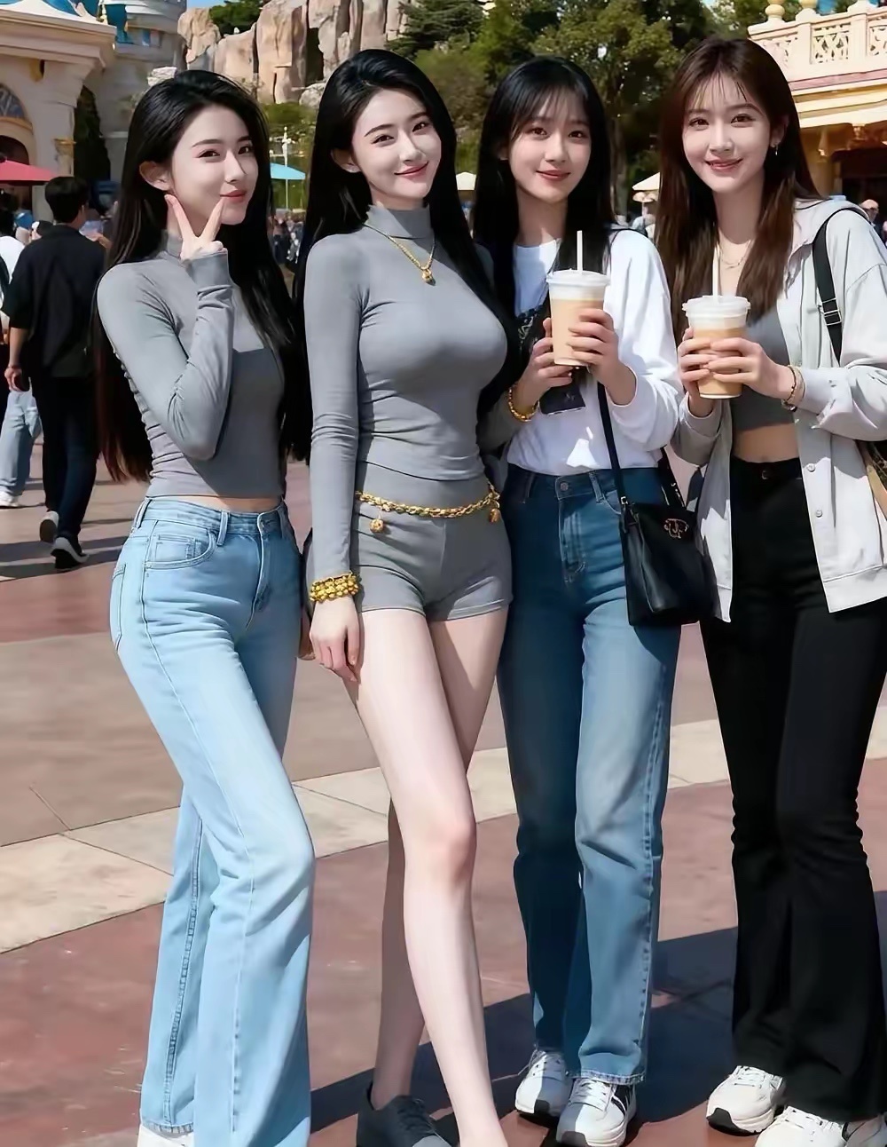 如果选个做女朋友，这四个女孩子你会选谁呢？ 