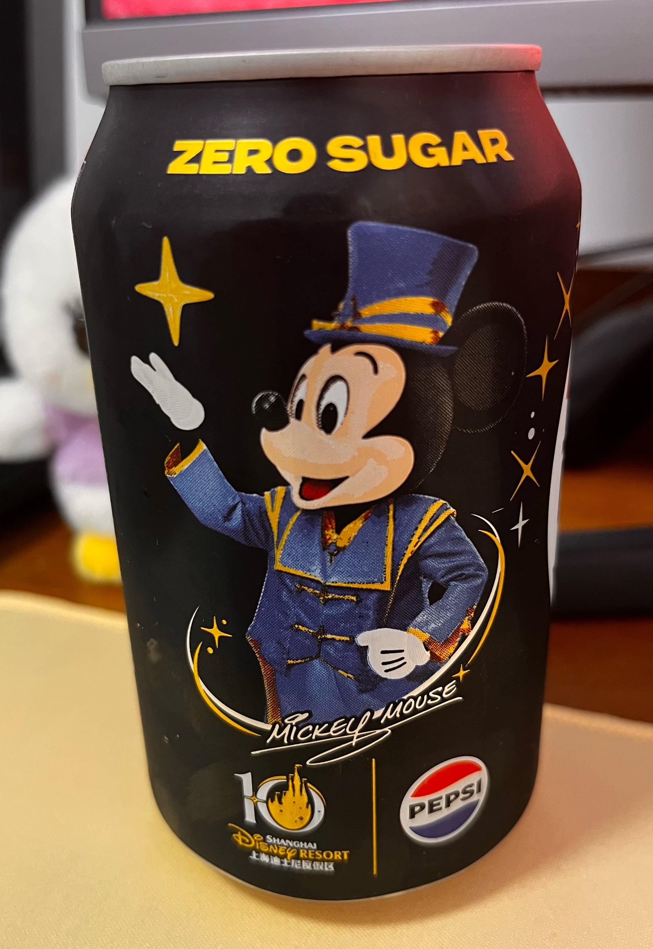 今天喝米奇款 