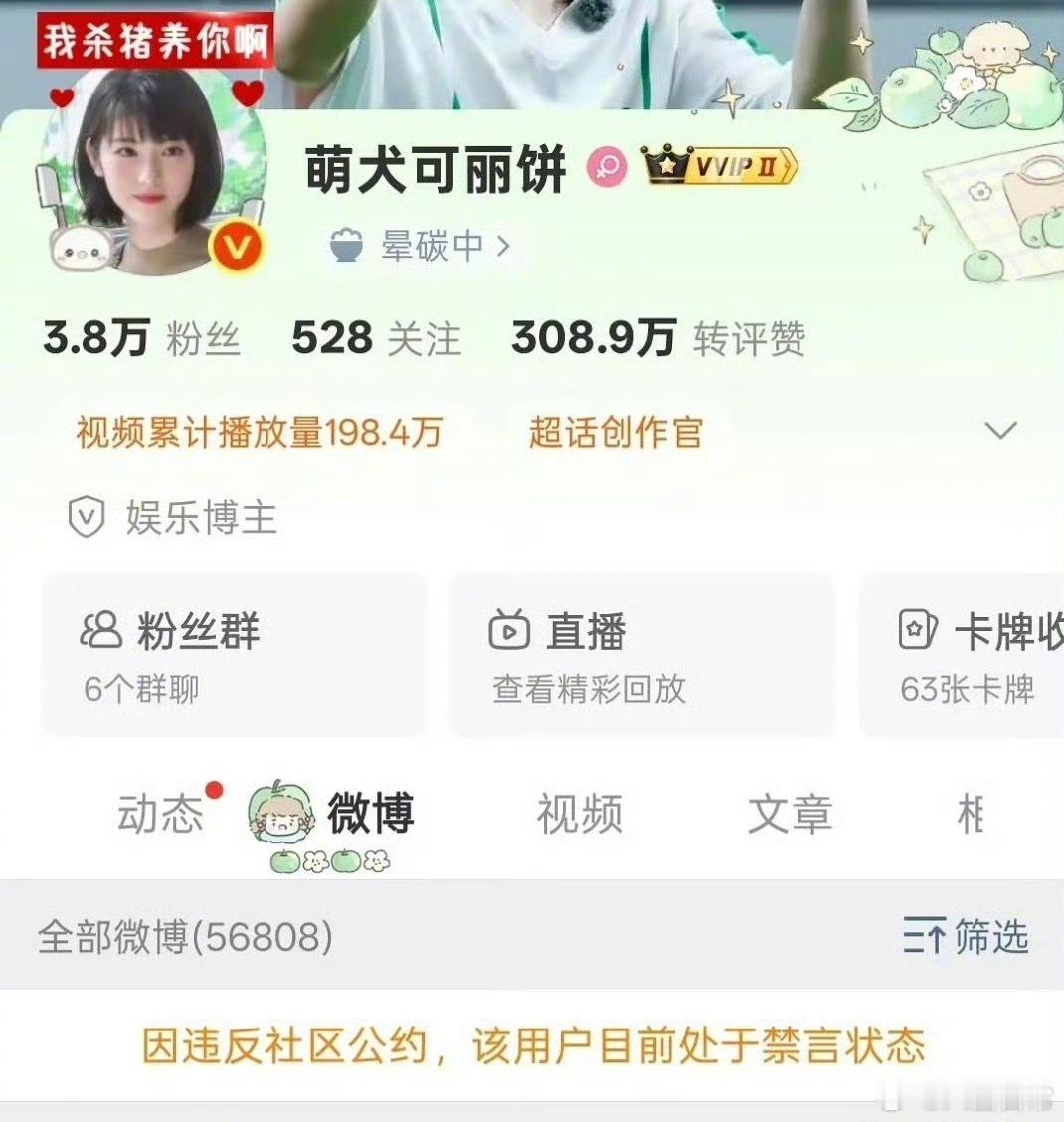 朱志鑫、苏新皓、张极三家大粉被禁言护腮宝