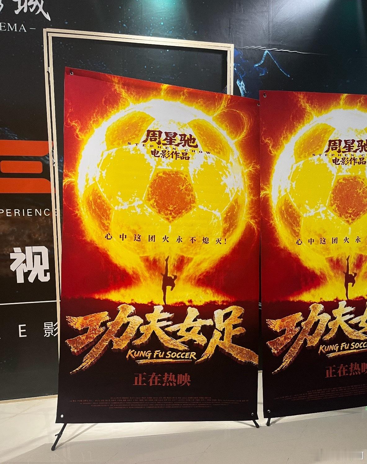 今天才有时间去看星爷拍的《功夫女足》刚听到“功夫”+“女足”这个组合时，说实话我