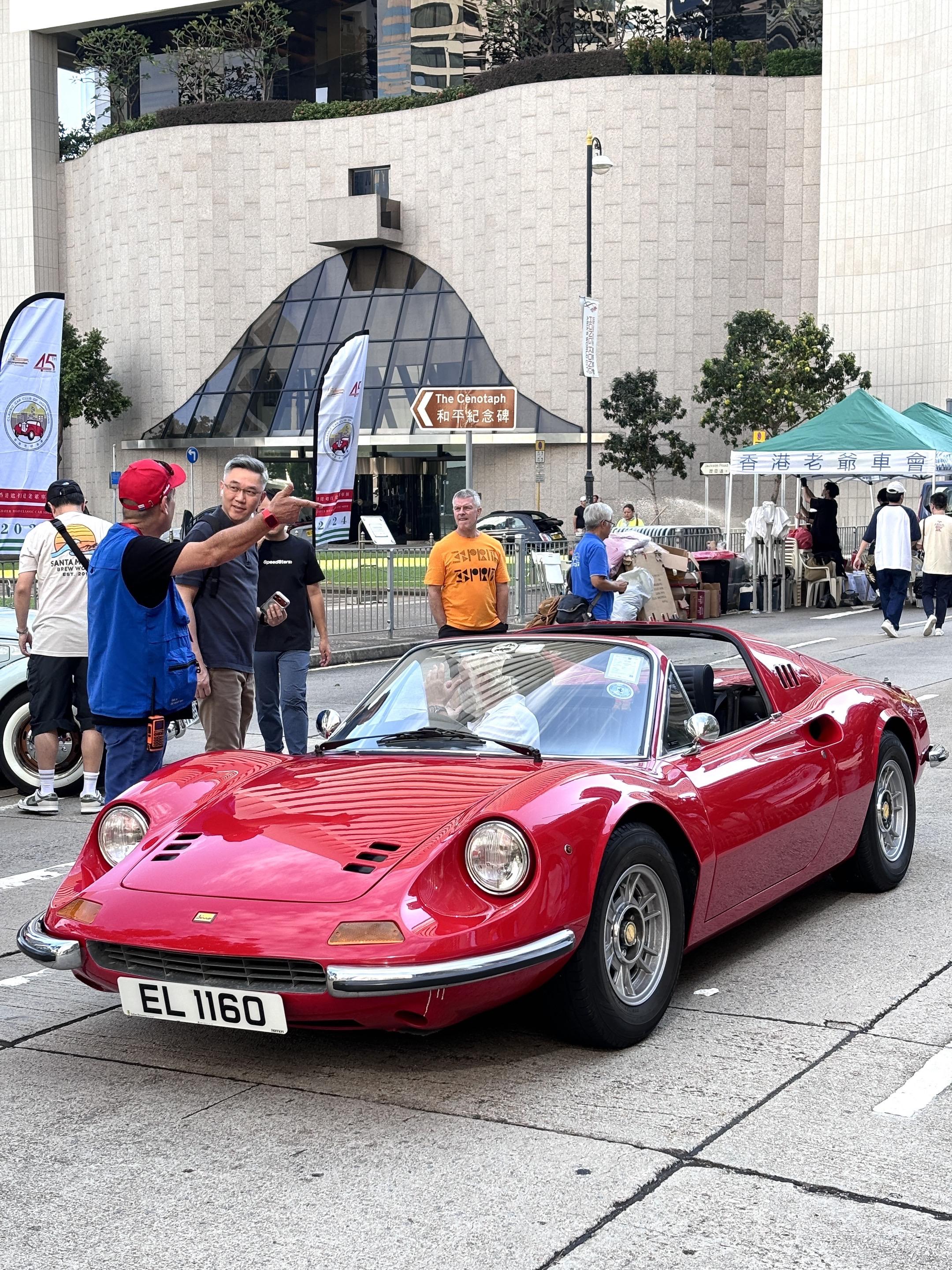 还得是香港啊 五十多岁的法拉利Dino