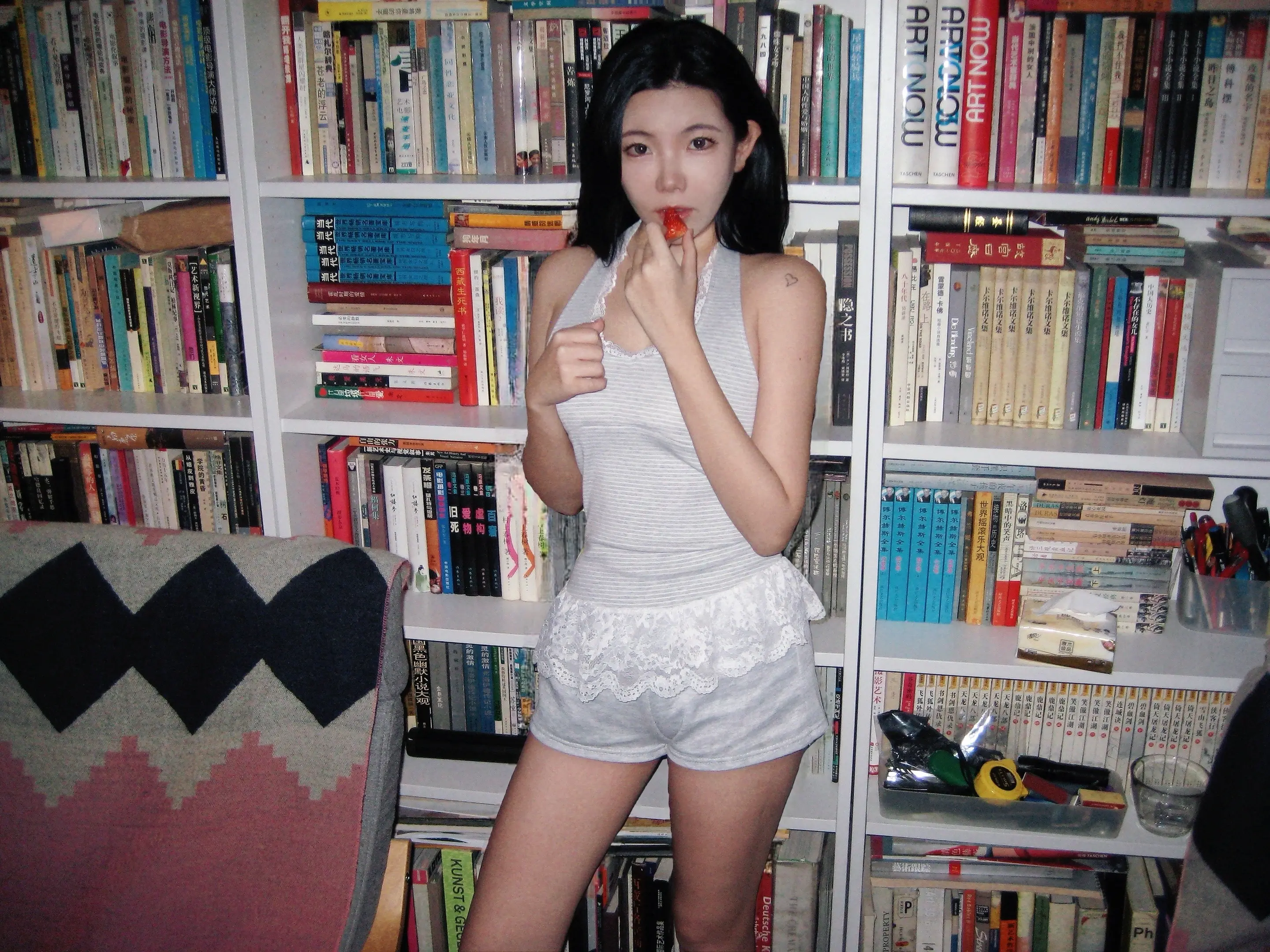 想跟你一起宅家。