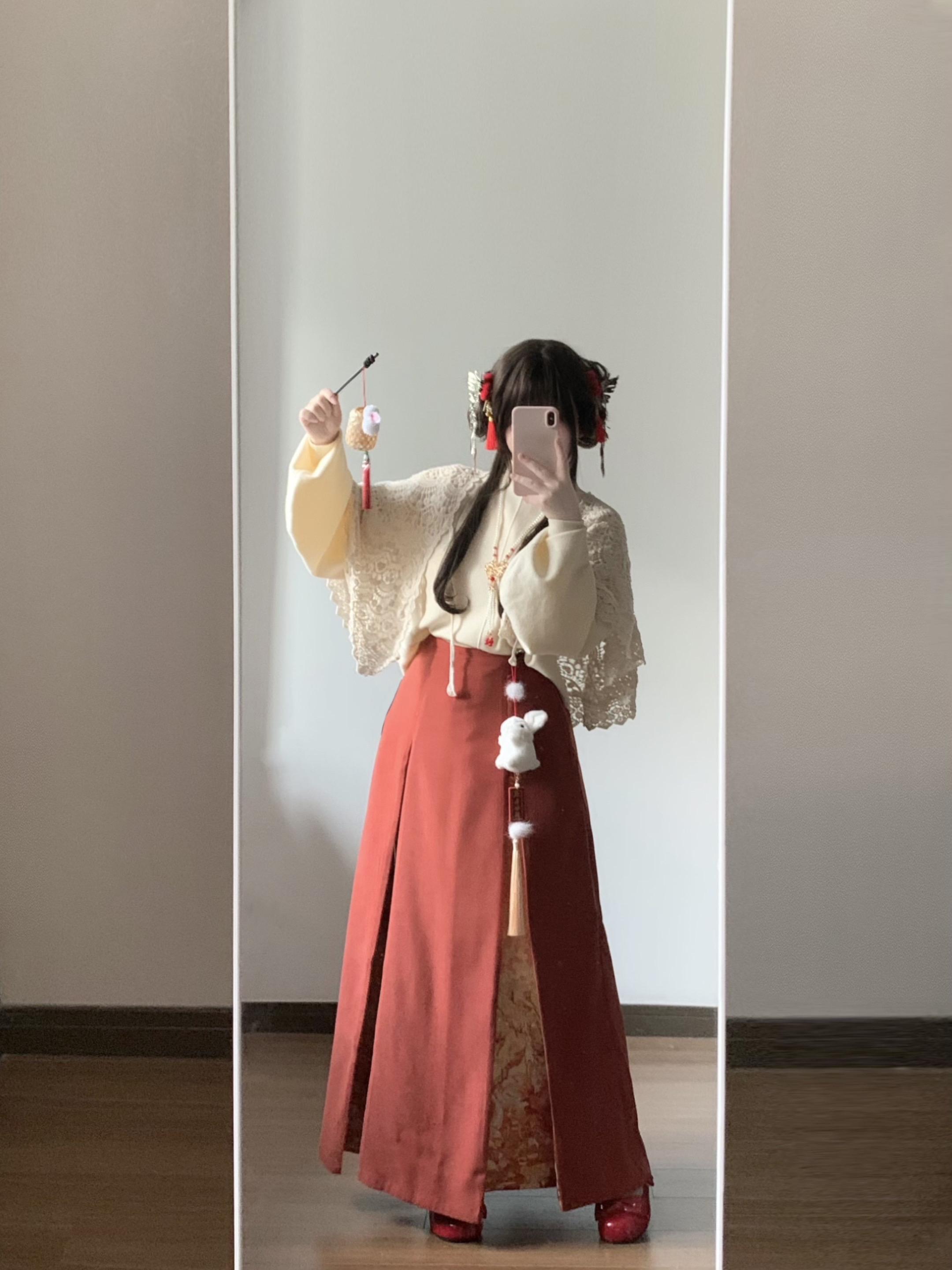 元气可爱新中式穿搭🍁。