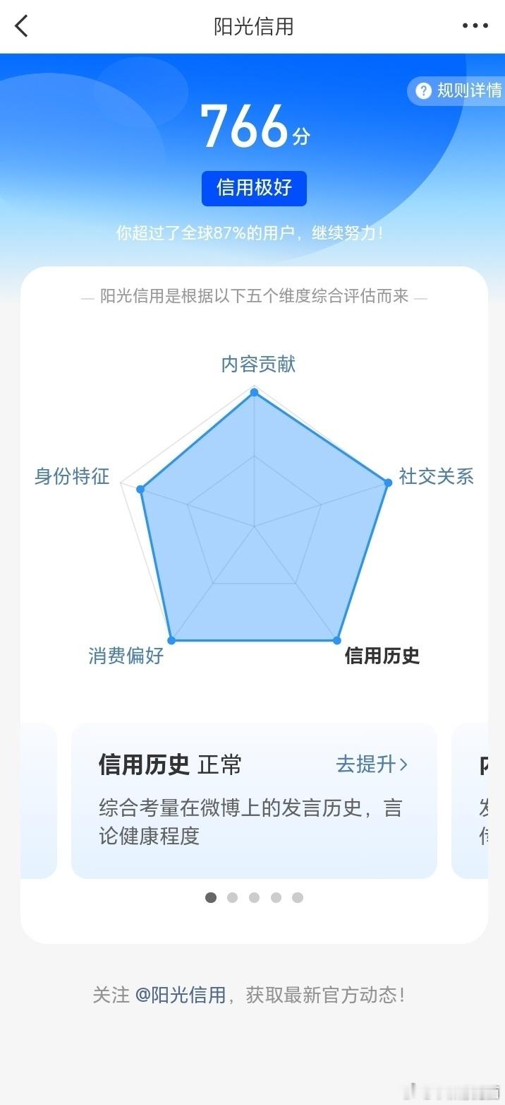 阳光信用 阳光信用 每日一善 ☀️ygxy极好766☀️想涨ygxy的宝可以来和