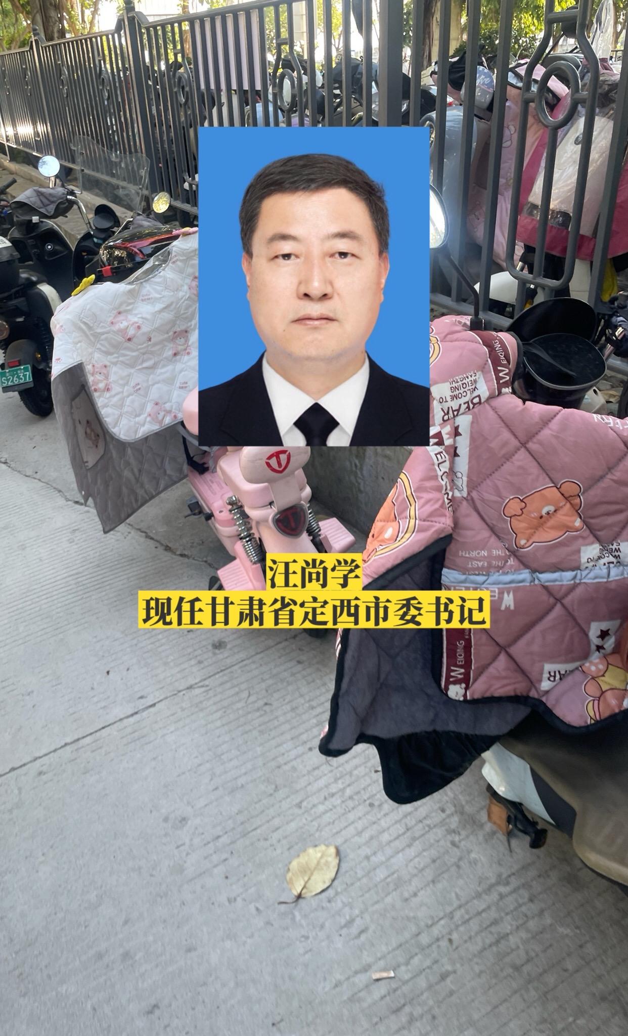 甘肃定西市委领导。