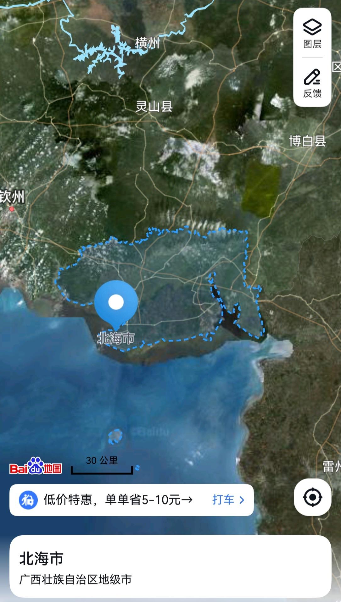 广西北海，从市3到政协1是拔提用重吗？
北海市，别名珠城，总面积3337平方公里