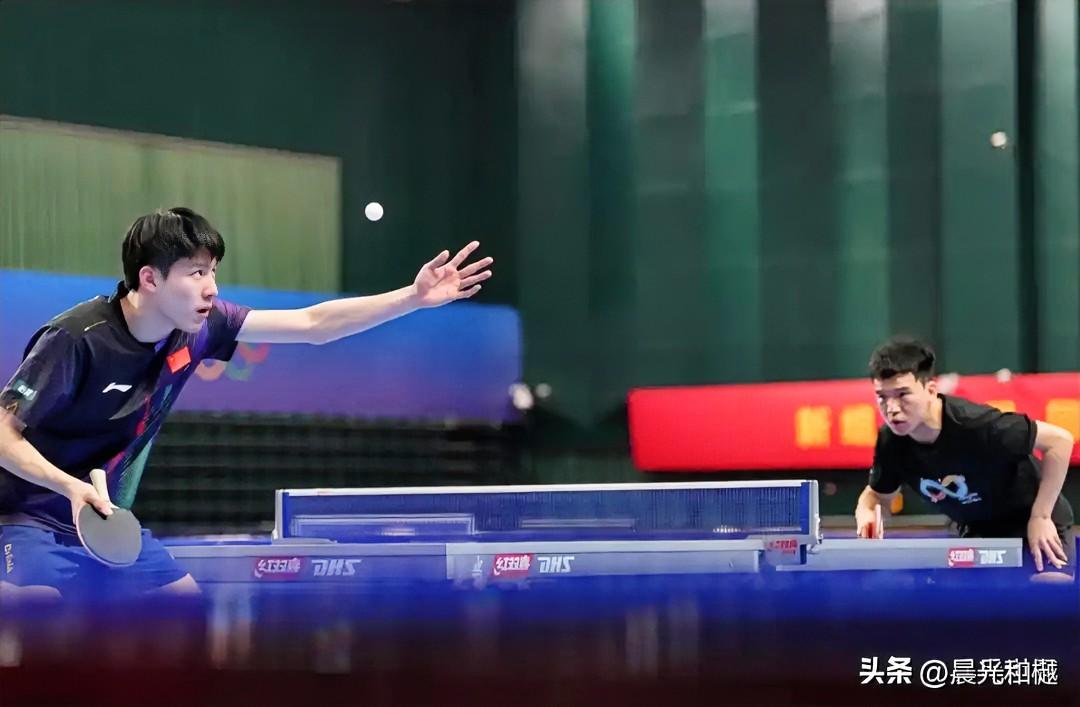 向鹏锁定伦敦世乒赛团体赛参赛资格

在国乒男队举行的第二次队内赛中，向鹏3  比