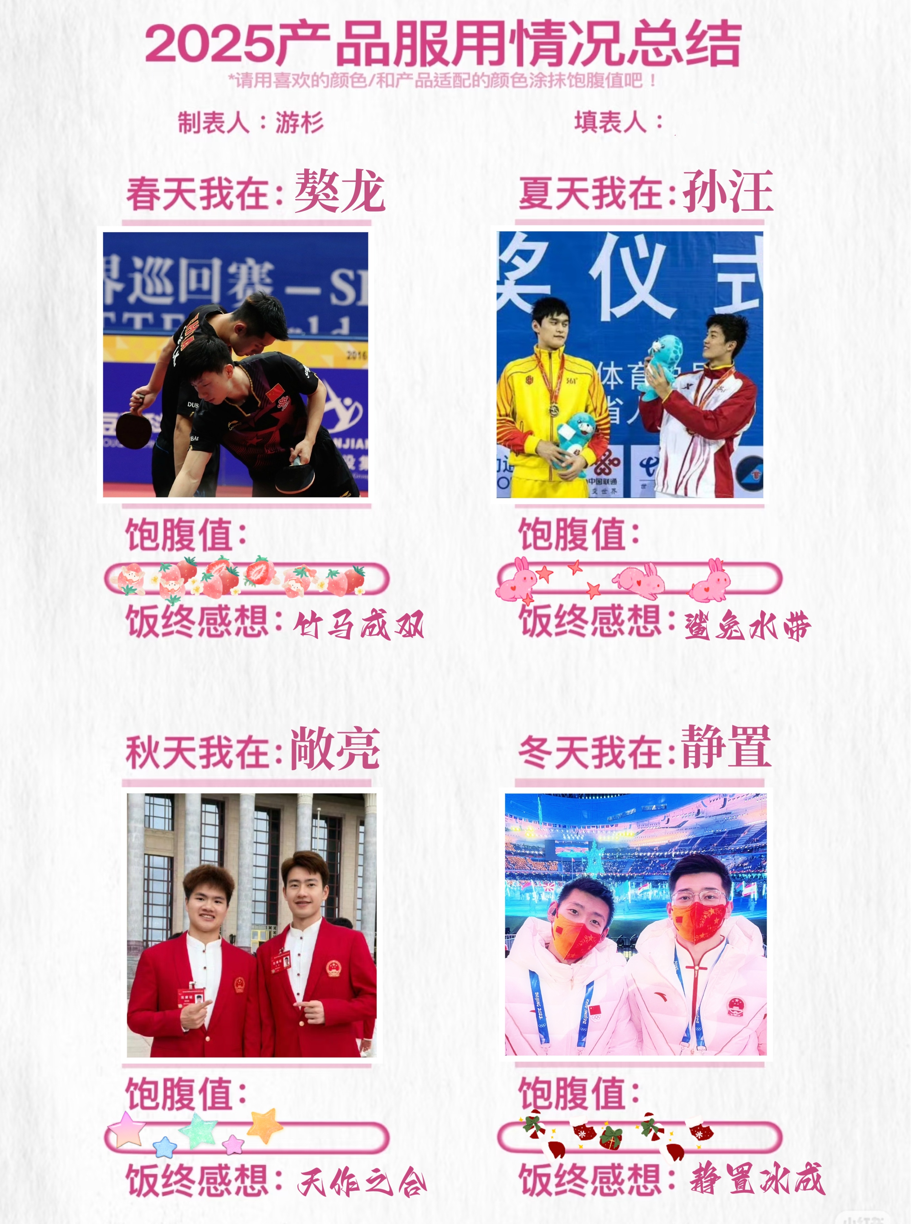 竞体产品推荐冬季奥运会要来啦，给子们集体复活34852 