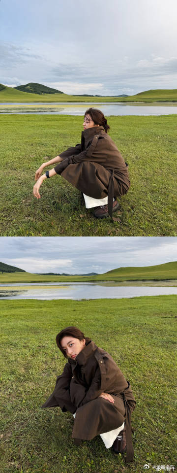 孙千肆意洒脱草原照孙千我眼里的才是全世界 你是自由的风不被任何人拘束，驰骋草原，