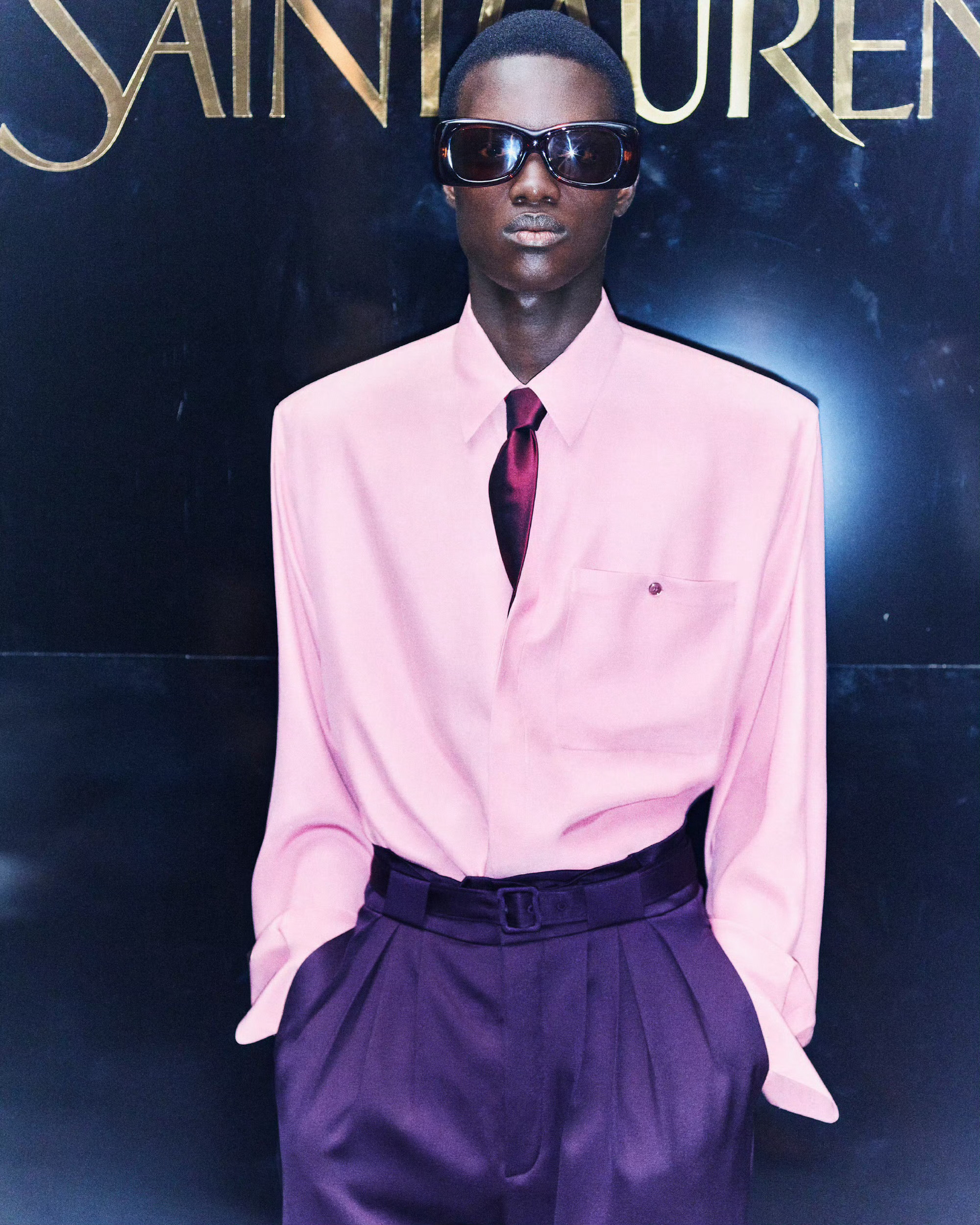 Saint Laurent 2026夏季男士系列 70年代的迷幻色调与50年代的