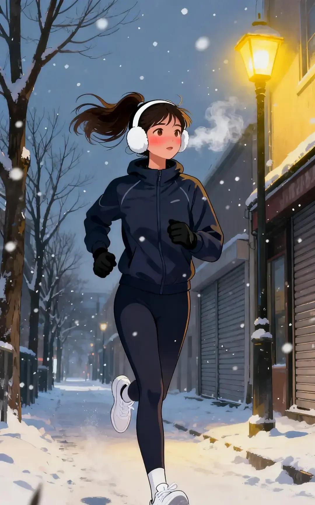 我花一千多买了跑鞋和心率表，第七天把鞋塞进柜子吃灰。
第一天六点起床自拍，风一吹