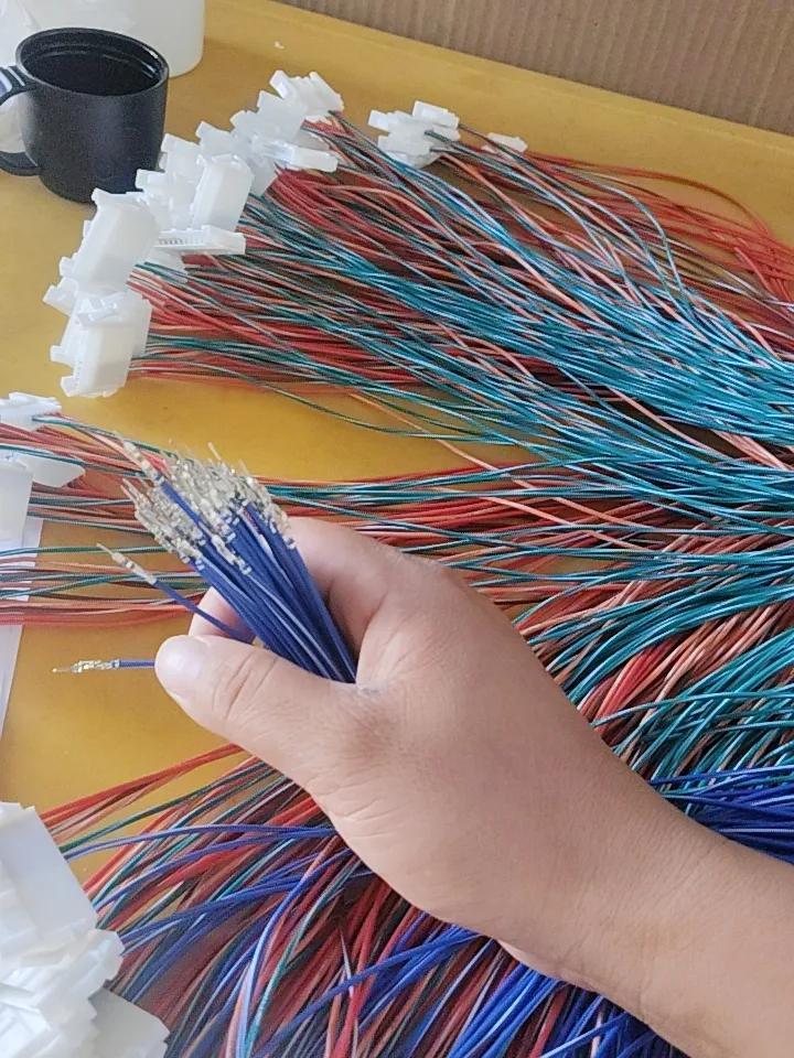 手工活进行中手工