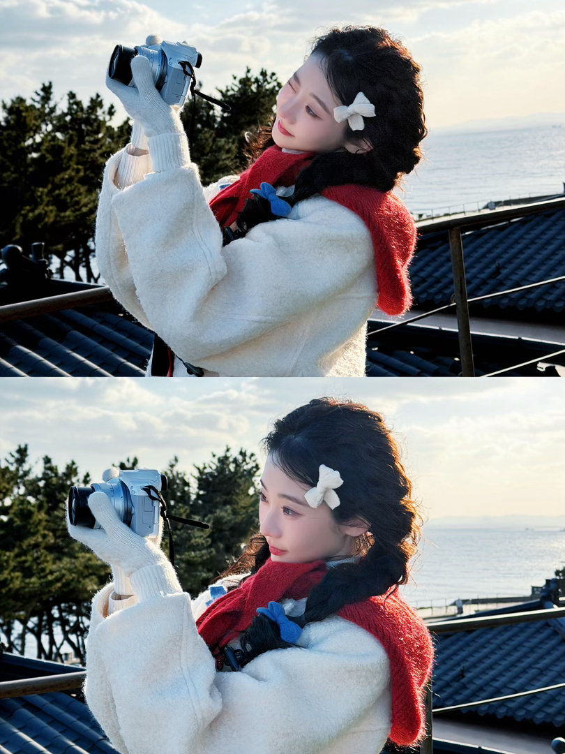 张艺凡怎么一直都是高帧率模式 别人拍照要找角度、等状态，张艺凡直接把“高帧率”焊