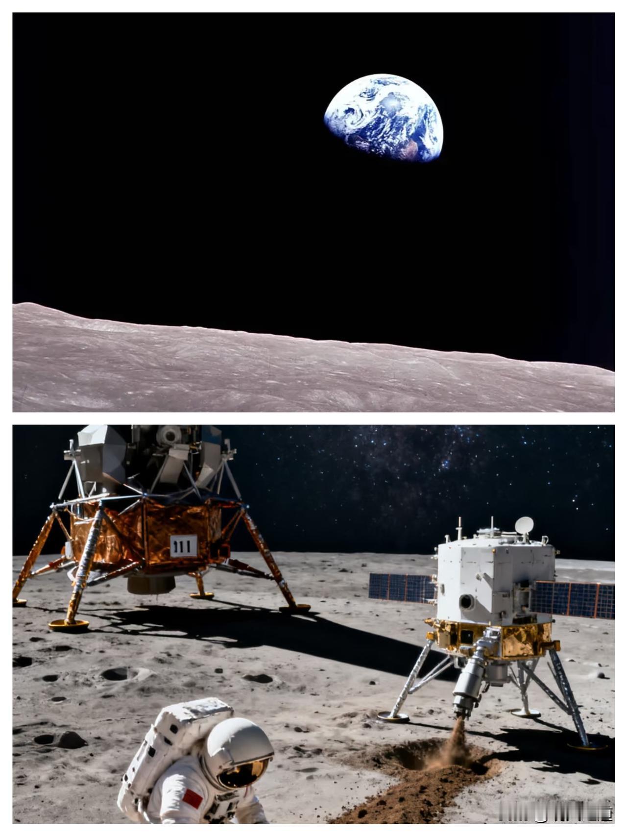 很多人说登月就是烧钱，我倒觉得，这根本不是有用没用，而是必须做的事。
 
别觉得