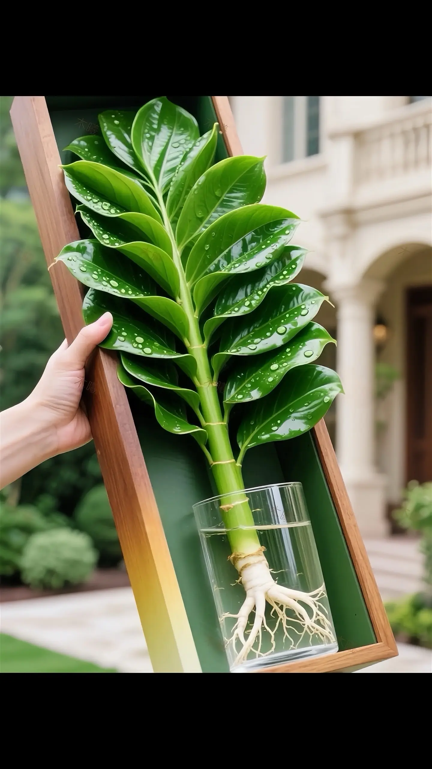 大叶金钻绿公主。🌿与大叶金钻绿公主的相遇，像是偷藏在钢筋森林里的温柔...