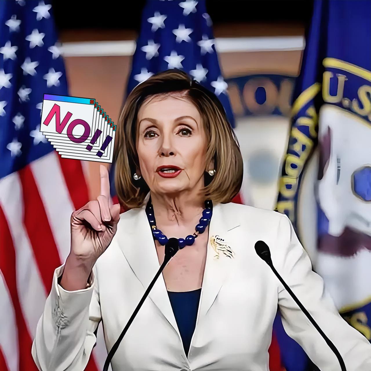 美国前众议长佩洛西发表看法，说得挺到位。她说特朗普对伊朗动武，是