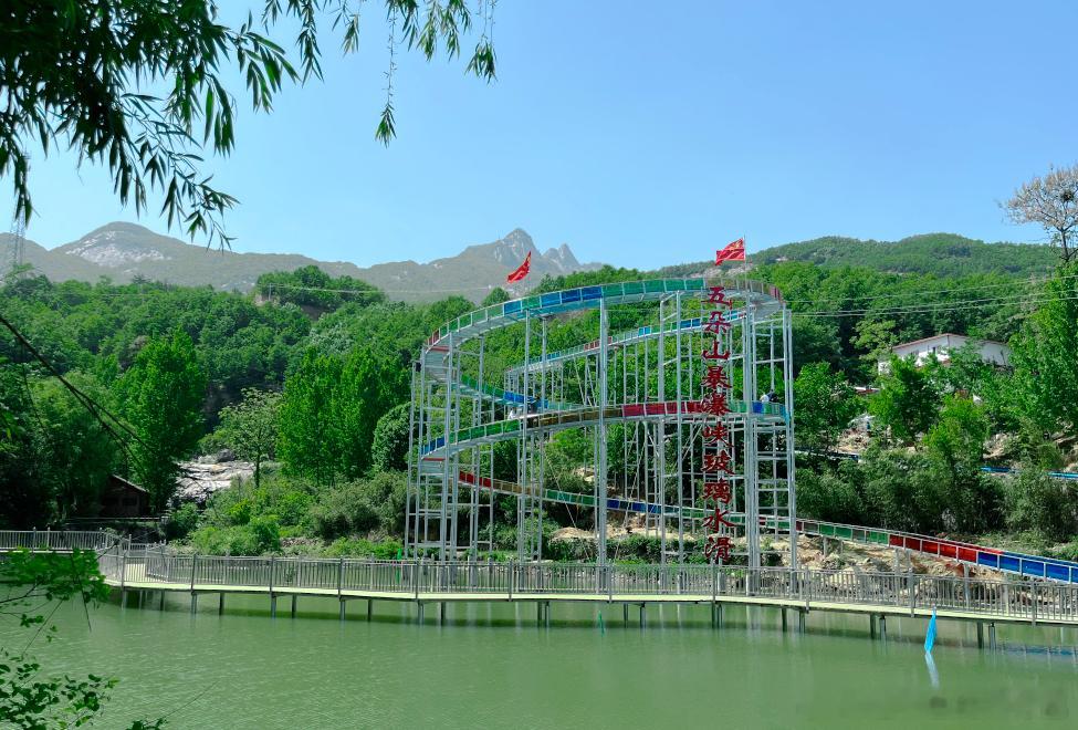 城市四十度高温速冲南阳五朵山！山间恒温 22℃，牧野溪谷瀑布成群，踩水、漂流、亲