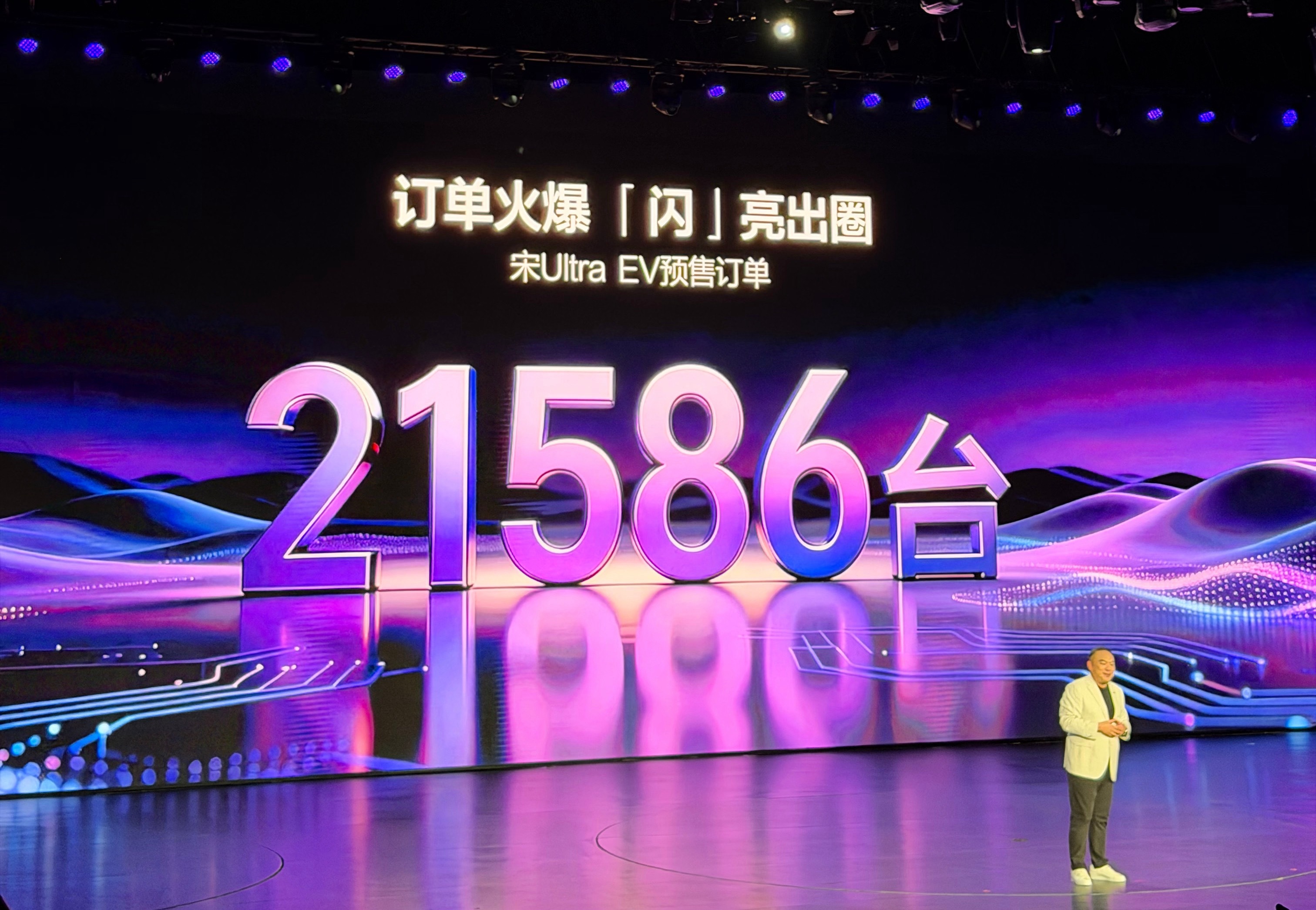 宋Ultra EV预售订单已达21586台，闪充+二代刀片电池的号召力确实强！ 