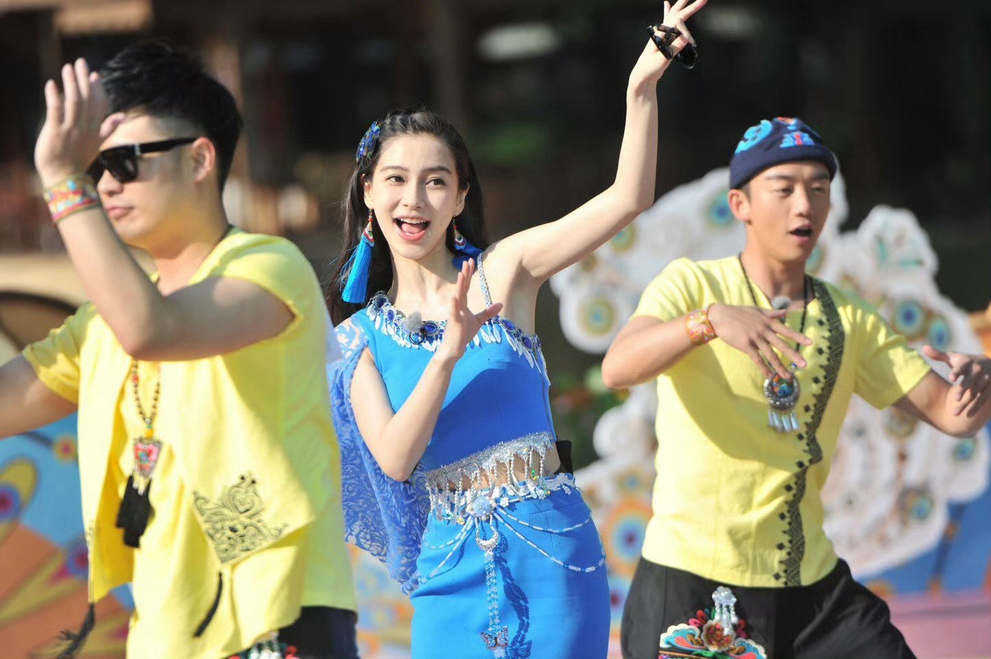 杨颖 angelababy "向海风许愿在山海相见"