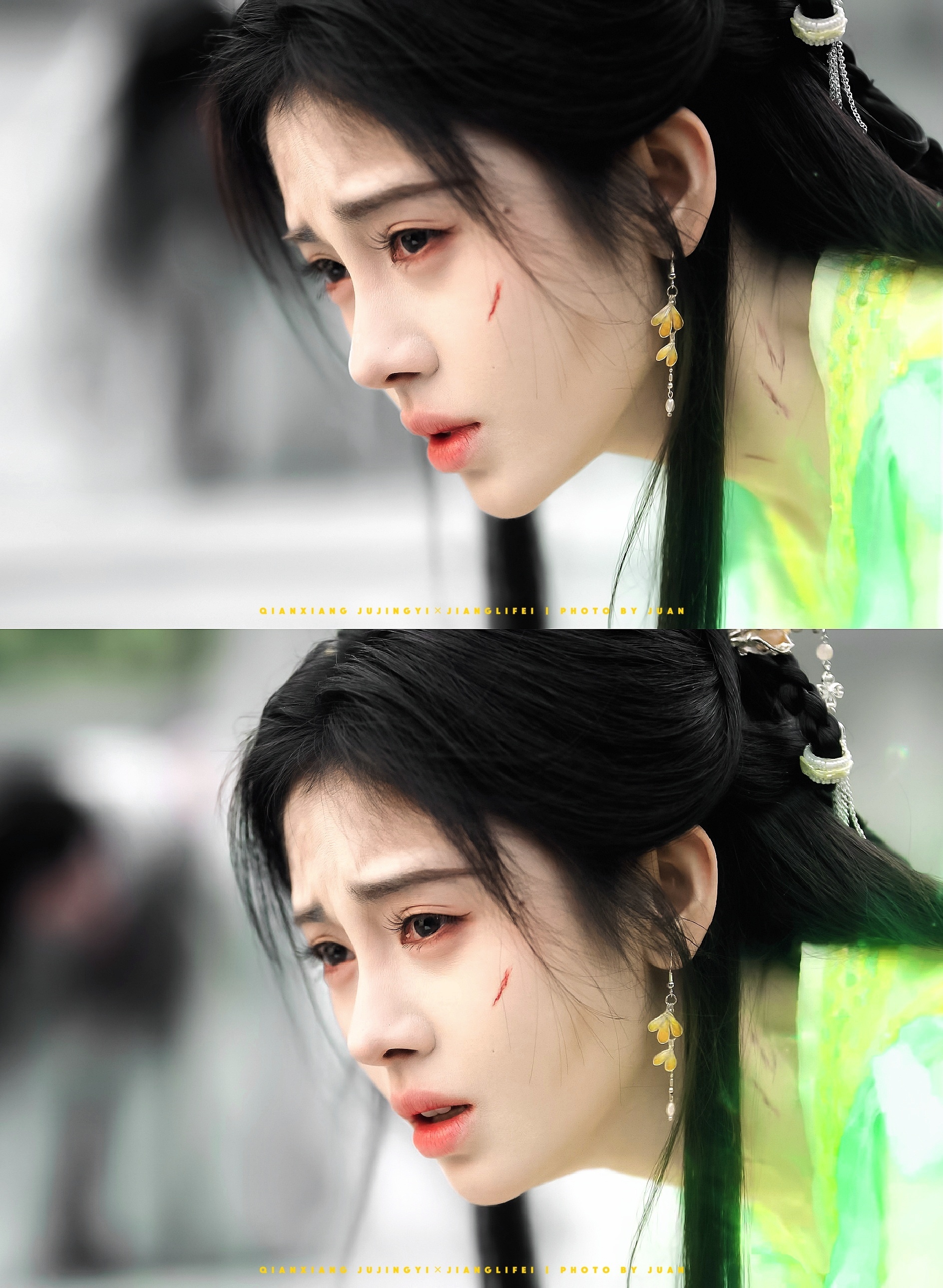 鞠婧祎姜黎非 美 我已经说厌倦了 