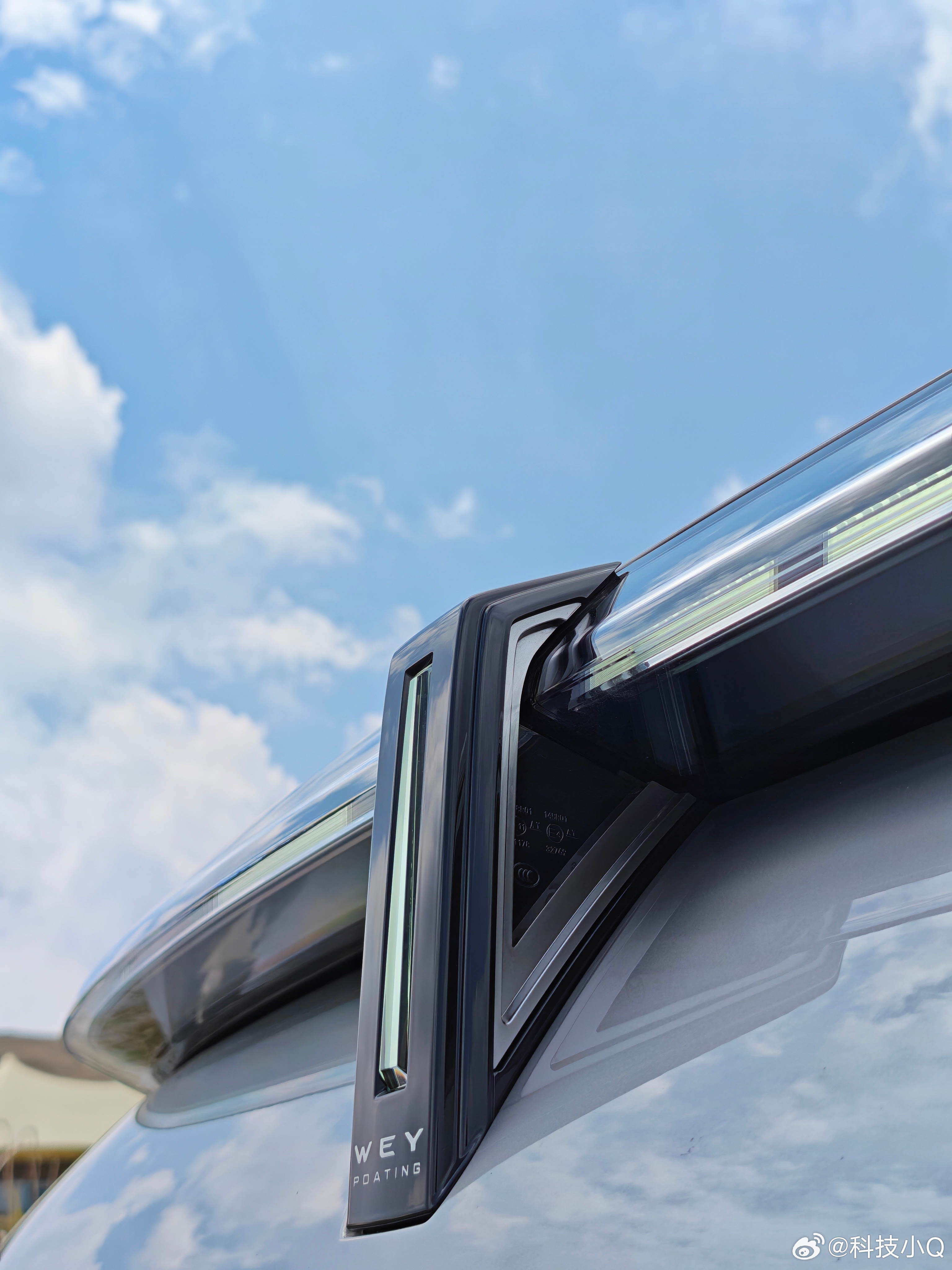 魏牌V9X我愿称之为绝对的“全新魏牌”！！！全新的设计，更多的国风元素，在多色漆