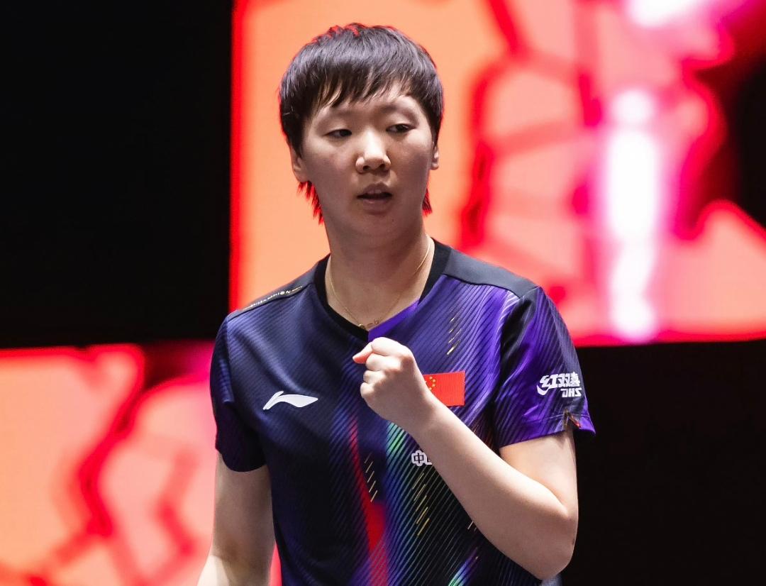 WTT新加坡大满贯女单半决赛：王曼昱战胜德国选手萨宾·温特，强势晋级决赛
 20