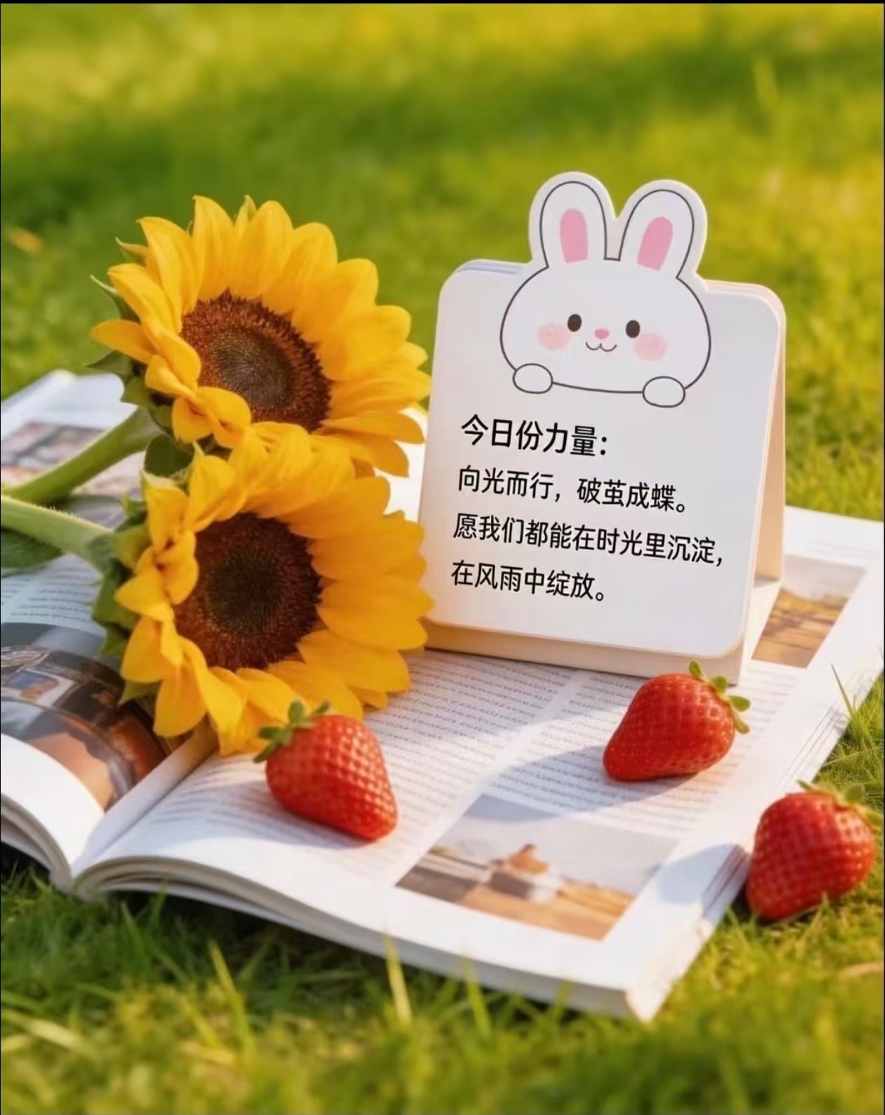 决定命运的，从来不是你的能力，而是你做出的每一个选择。光想，全是难题；行动，才有
