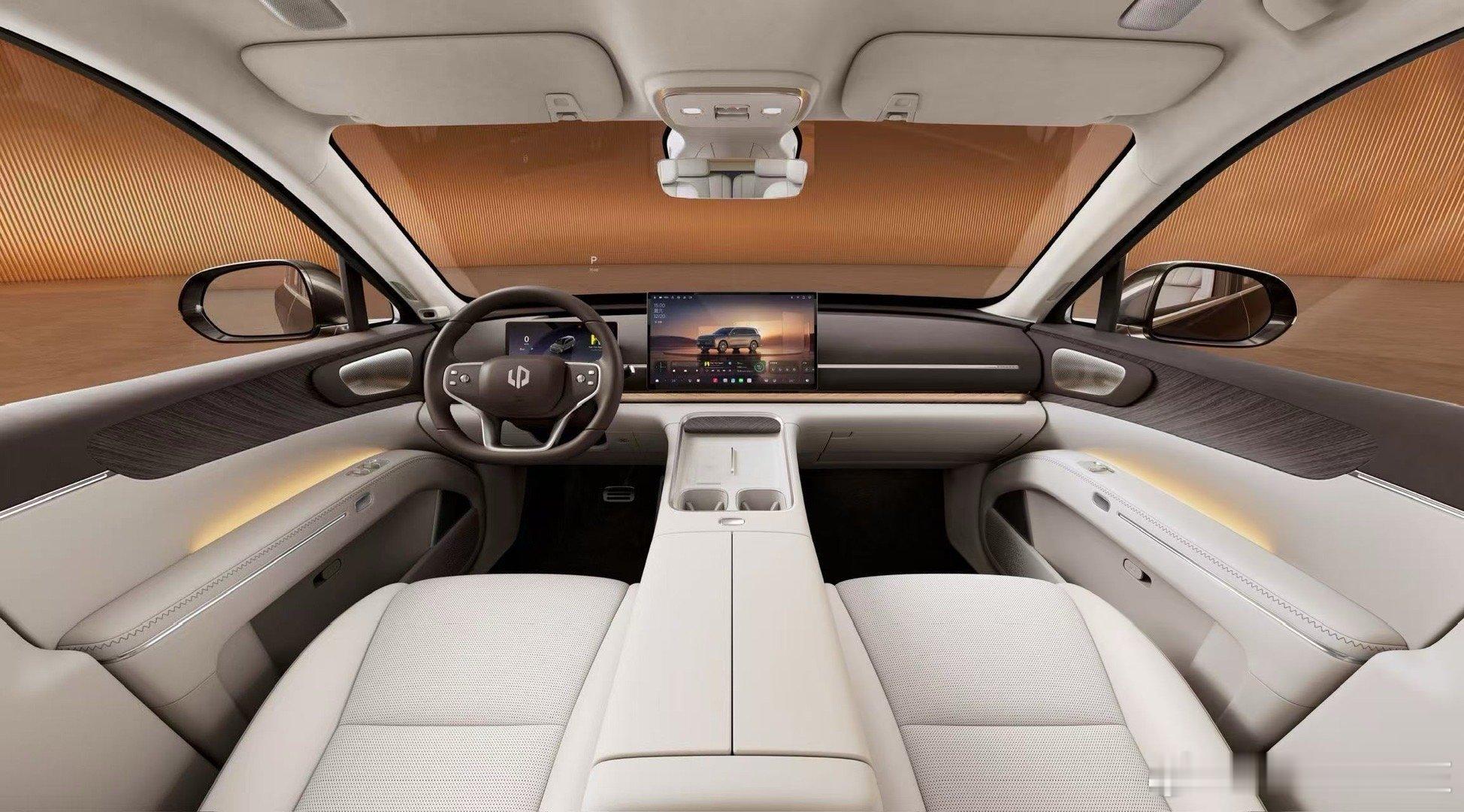 零跑D19 内饰重磅官宣，大六座SUV，真大空间和真航空座椅，屏幕配置：60英寸