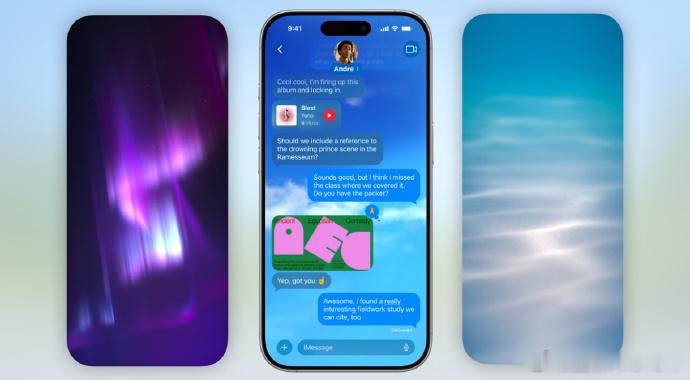iOS支持短信界面设置聊天背景了，先不说还发不发短信，这功能是不是微信10年前就