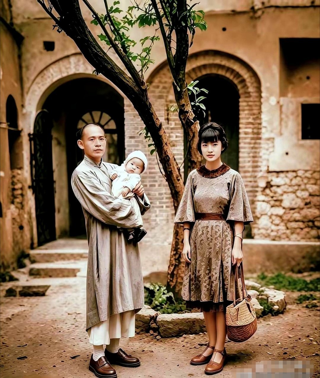 晴雨风说史晴雨风说史 这张拍摄于1928年成都方正街公馆的黑白照片，留存下刘氏家
