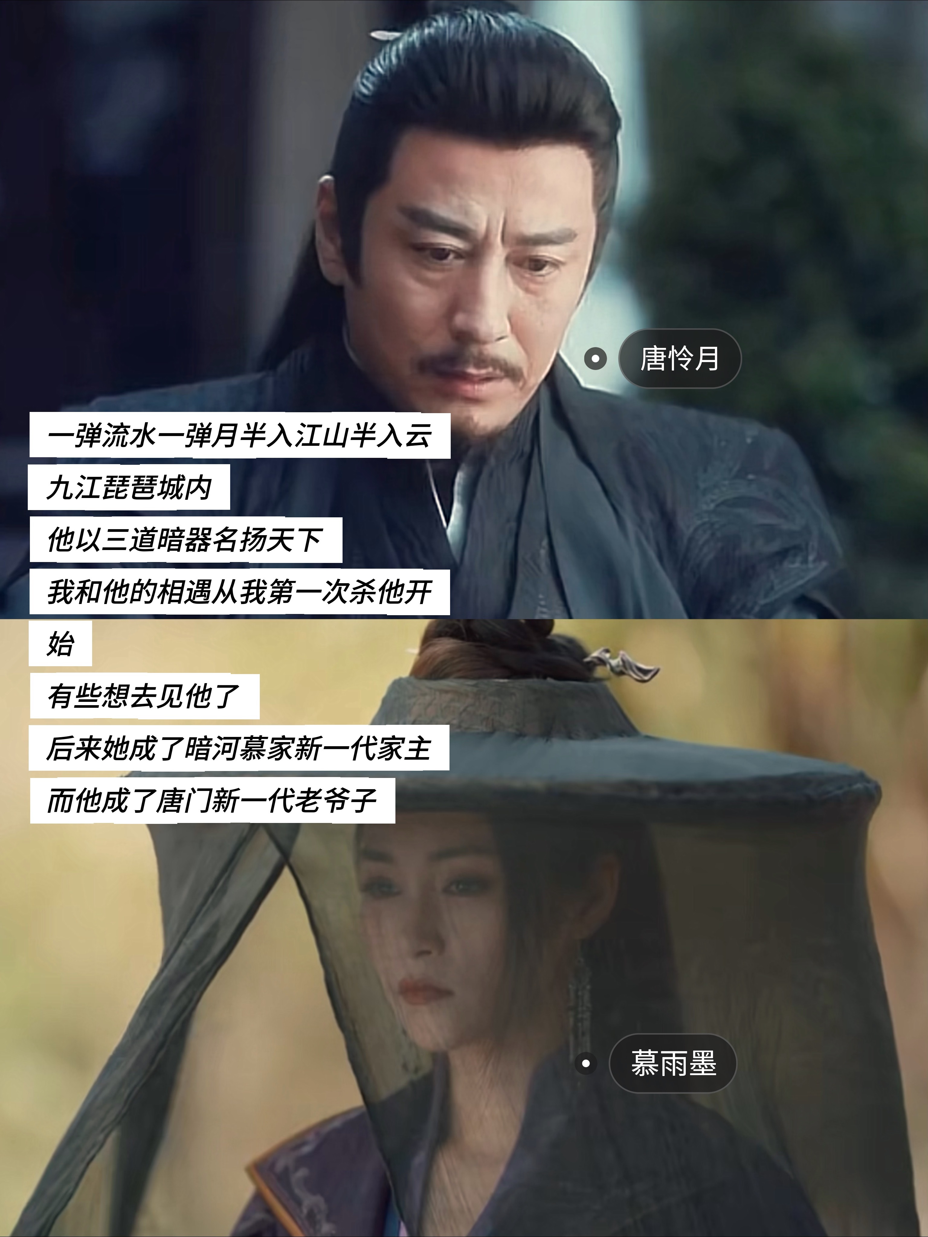 慕雨墨眼里的那个人一直都是唐怜月 只有唐怜月 —唐怜月慕雨墨 