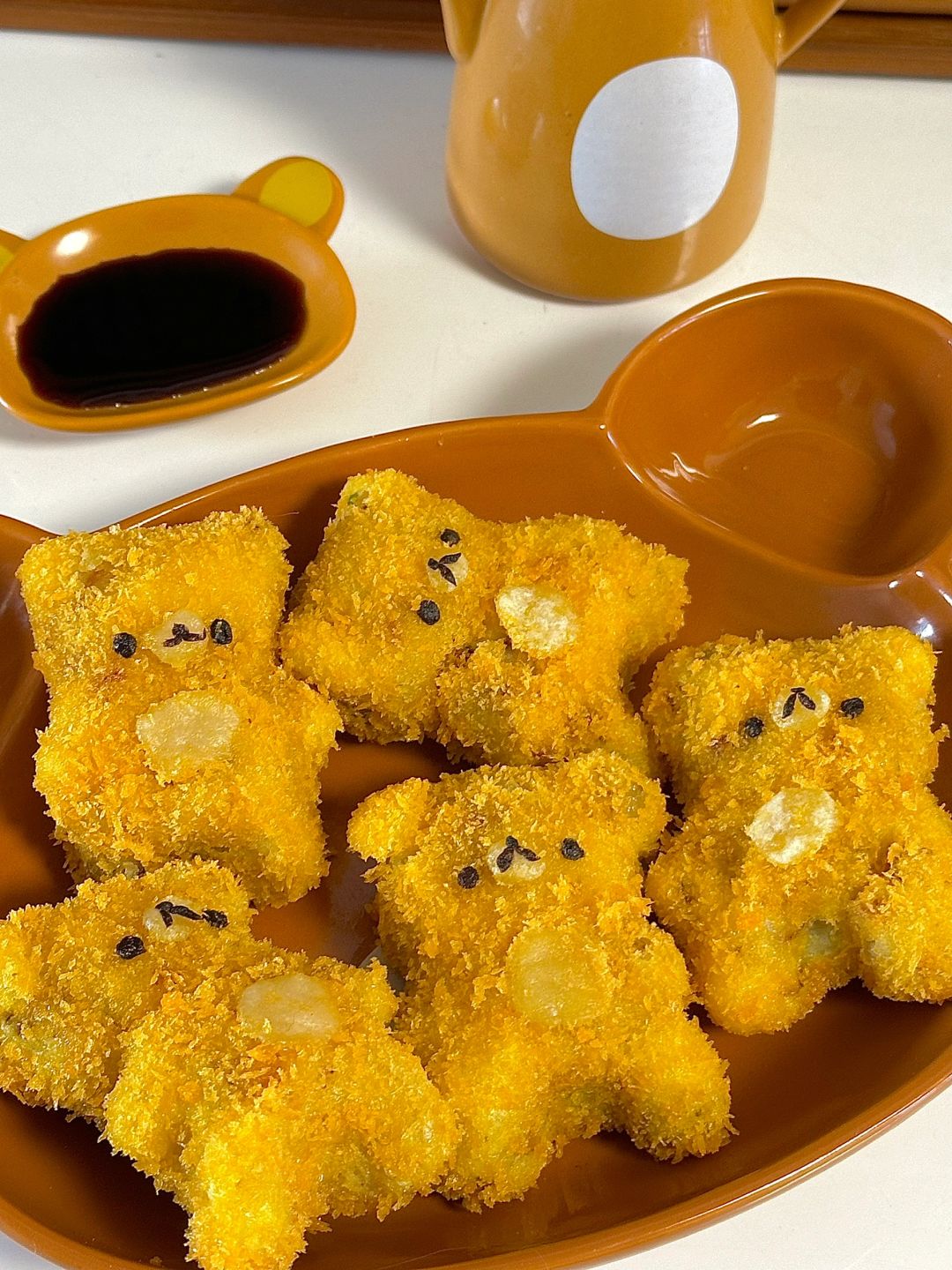 轻松熊可乐饼