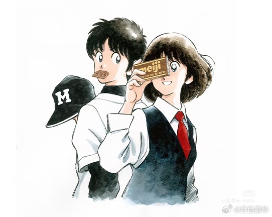 很多漫画家老年了画风都崩了，安达充完全没变的稳定啊。 ​​​
