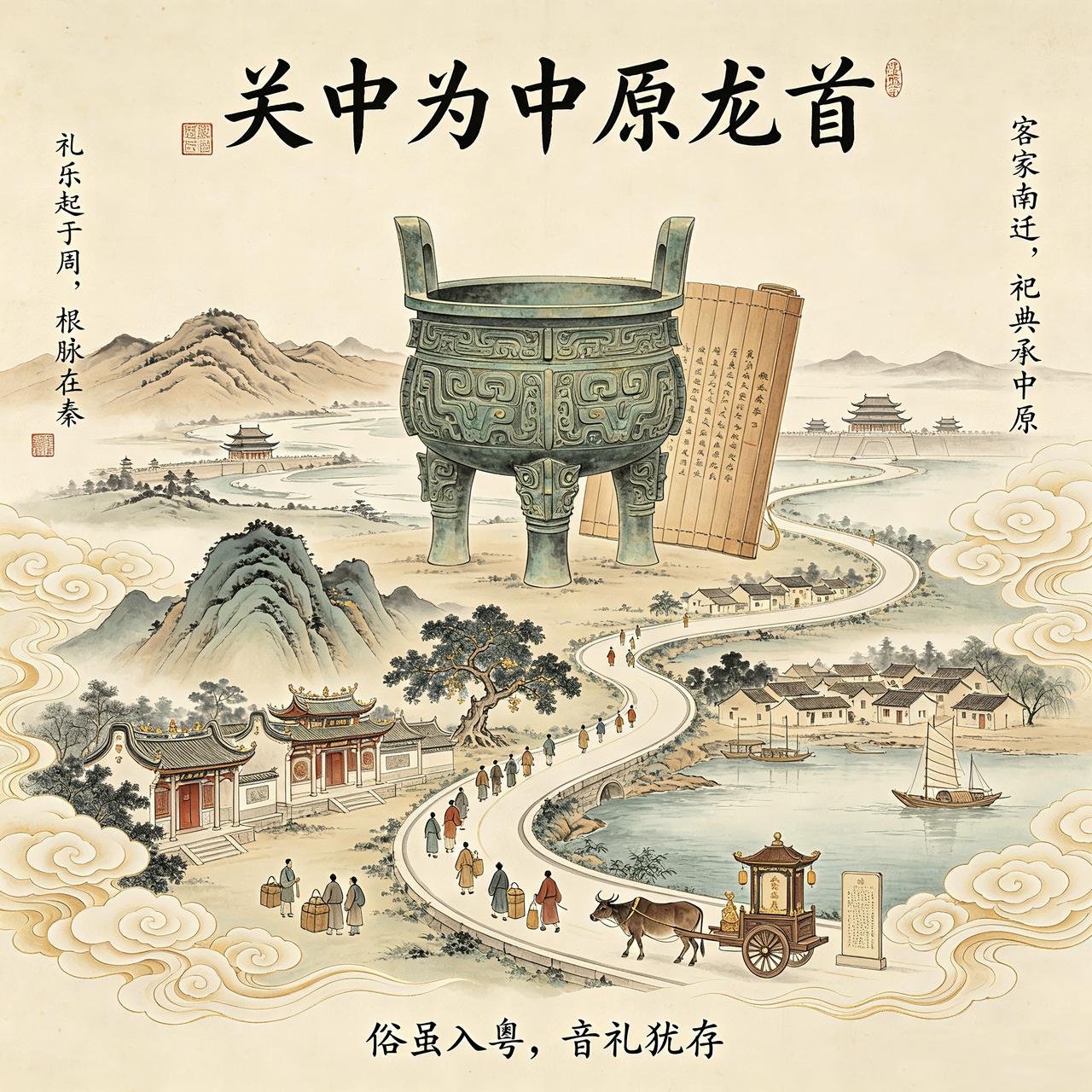 都说客家人的“根”，在中原！可是，最早的“中原”，又在哪里？
其实，北方陕西的关