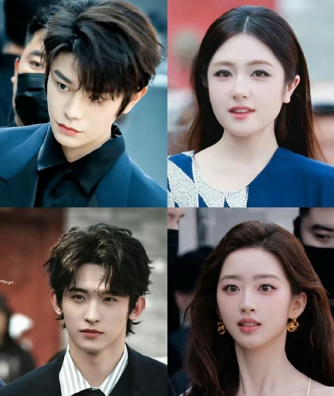 丁禹兮、李兰迪、常华森、邓恩熙范思哲晚宴路透，扛住镜头了吗？丁禹兮 范思哲