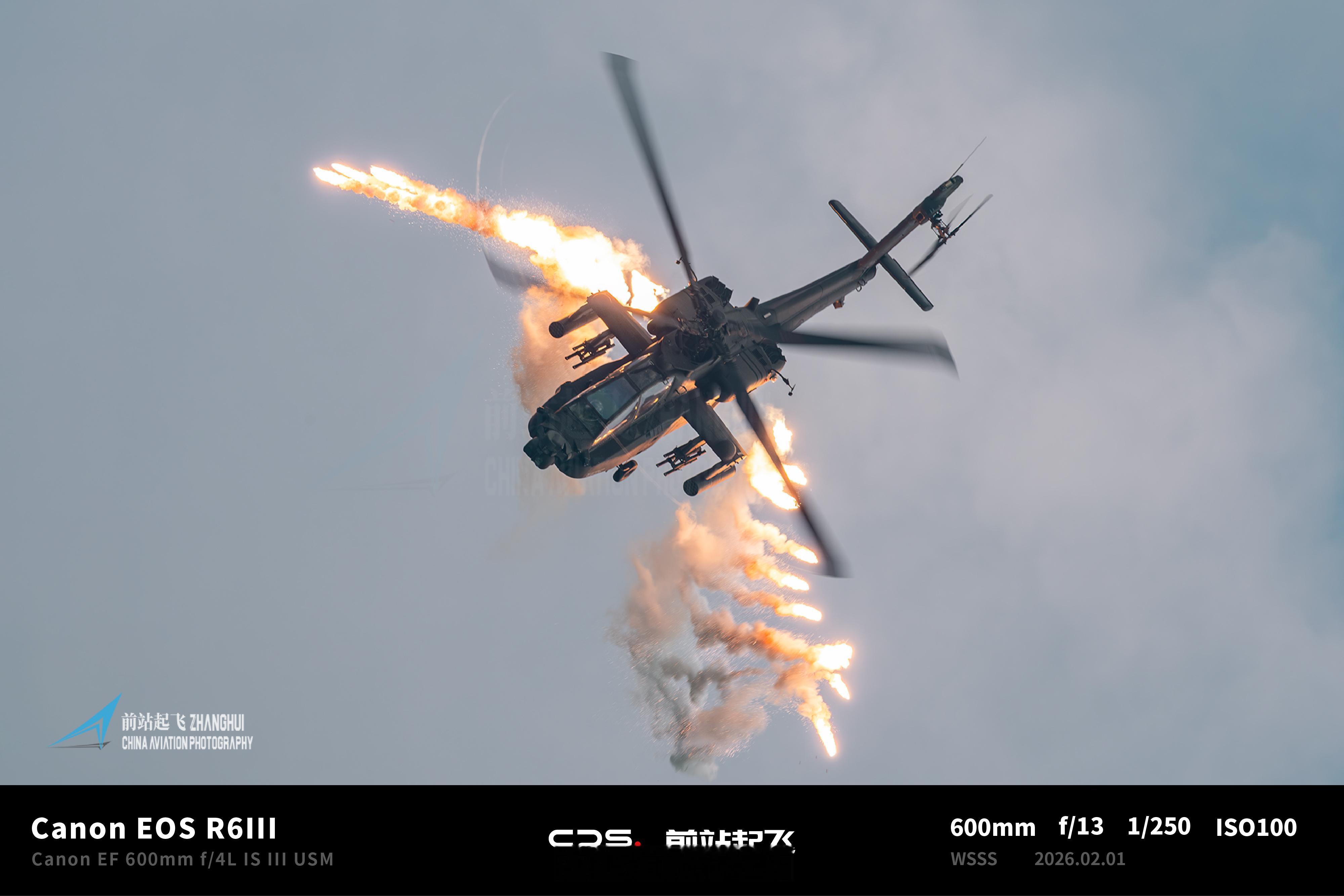 快速出三张图！R6III新玩具太爽了2026新加坡航展