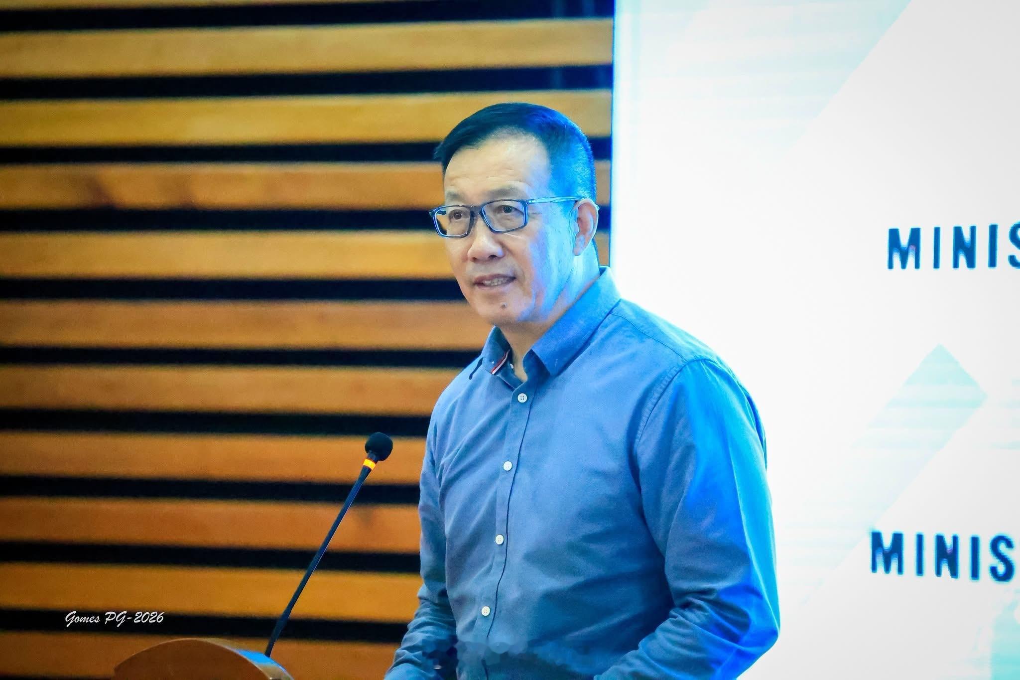 董军  2026.08.18 董军在东帝汶首都帝力出席欢迎晚宴～ 不同摄影师拍出