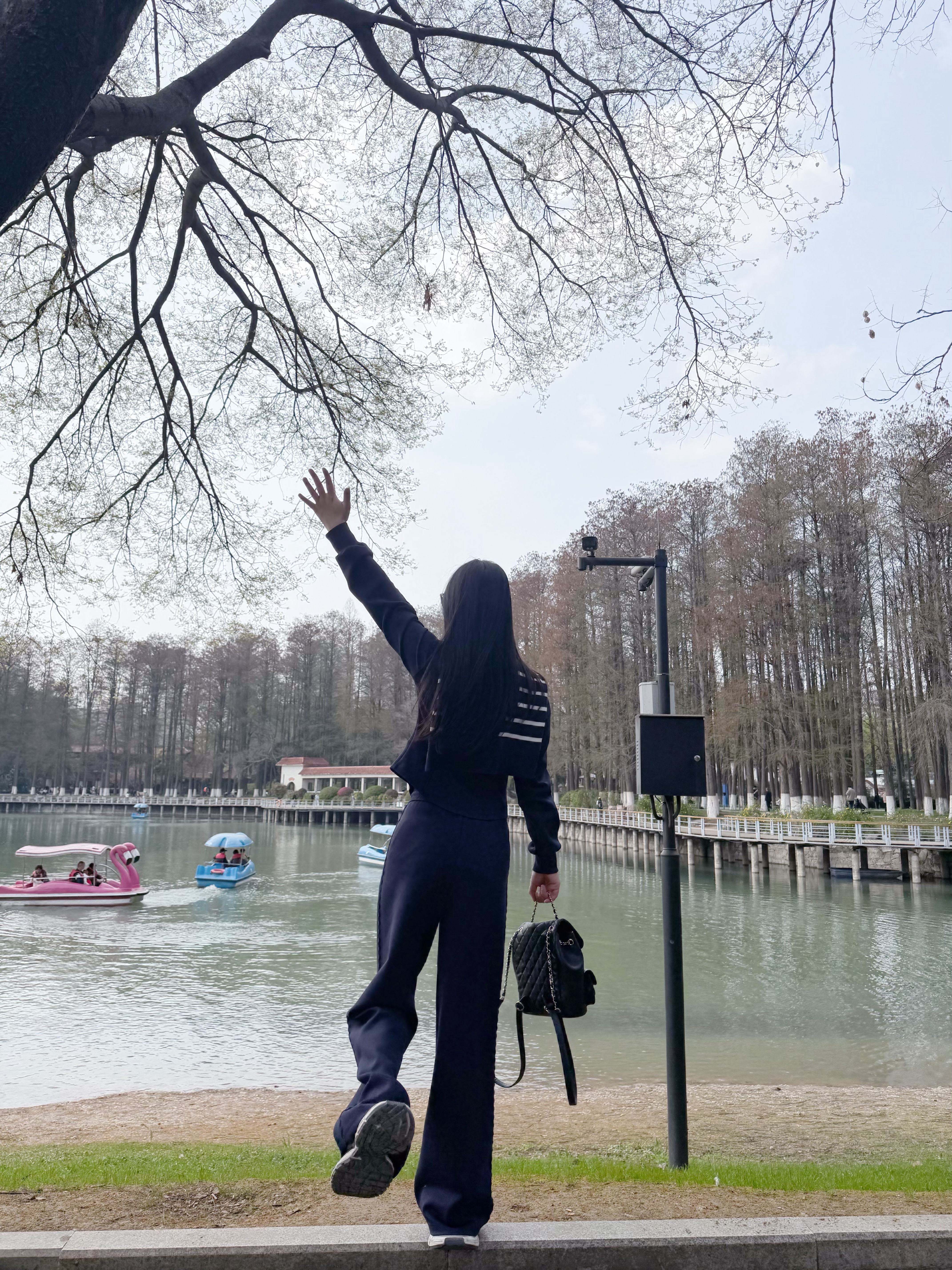 从房子走出去 站在春天中间 武汉·解放公园