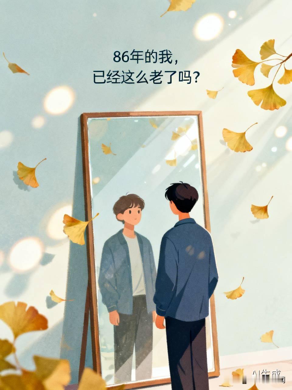86年的我，已经这么老了吗?
照镜子发现开始长白发，开始长斑，长皱纹我总觉得自己
