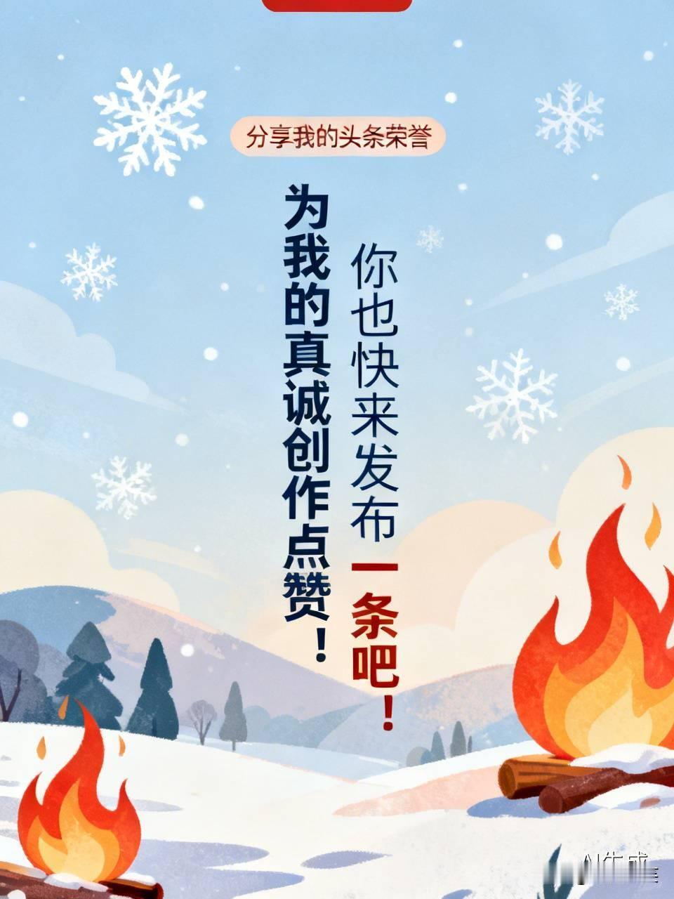 为我的真诚创作点赞！ 👍❤️🔥你也快来发布一条吧！带
