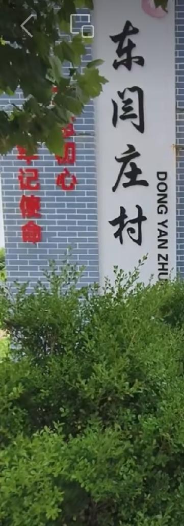 巨野县大义镇阎姓村落｜西阎庄、东阎庄和棠林
西阎庄村
在山东省巨野县南部。属大义